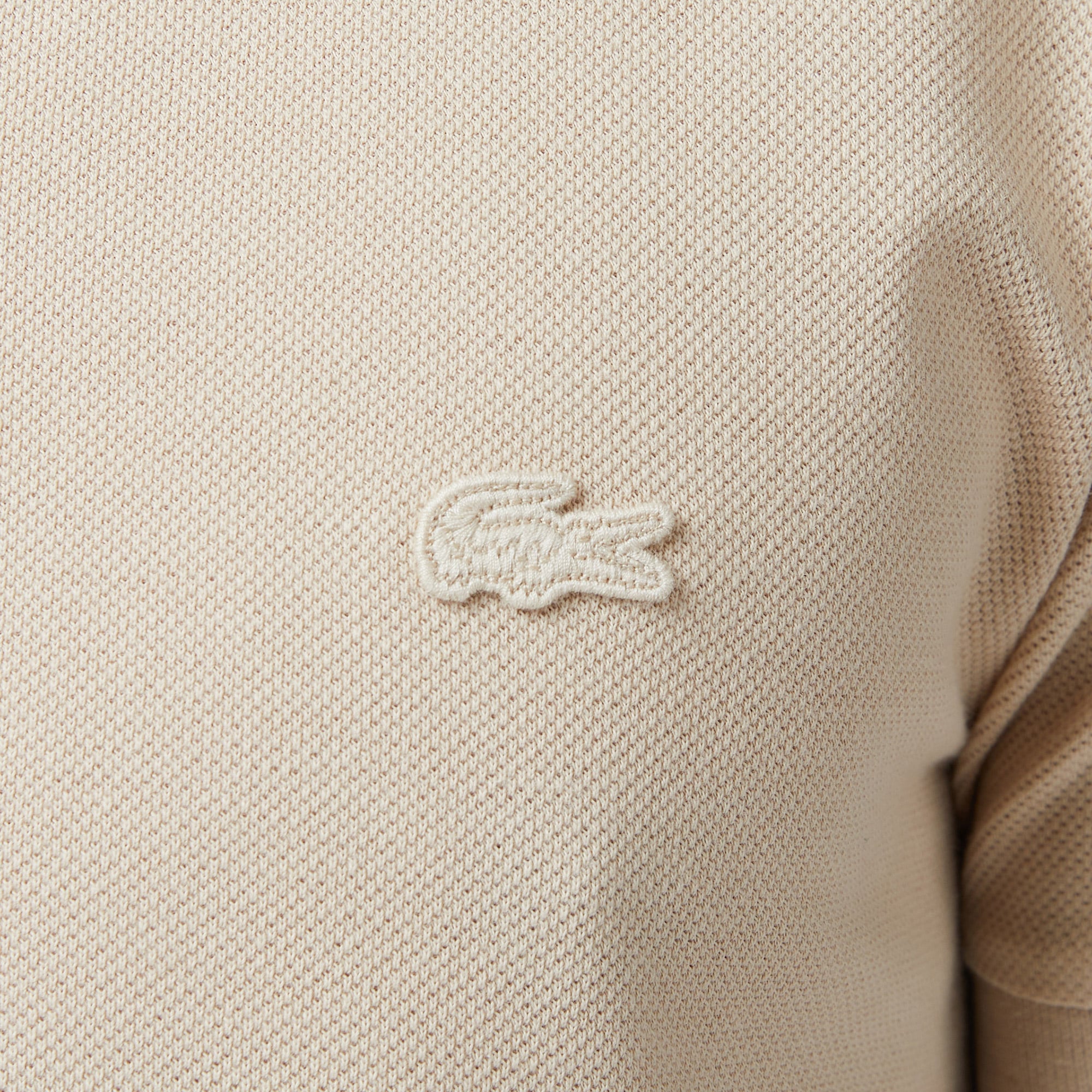 Lacoste Erkek Regular Fit Bej Polo görsel 7