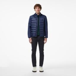 Erkek Regular Fit Kapüşonlu Lacivert Mont Lacivert