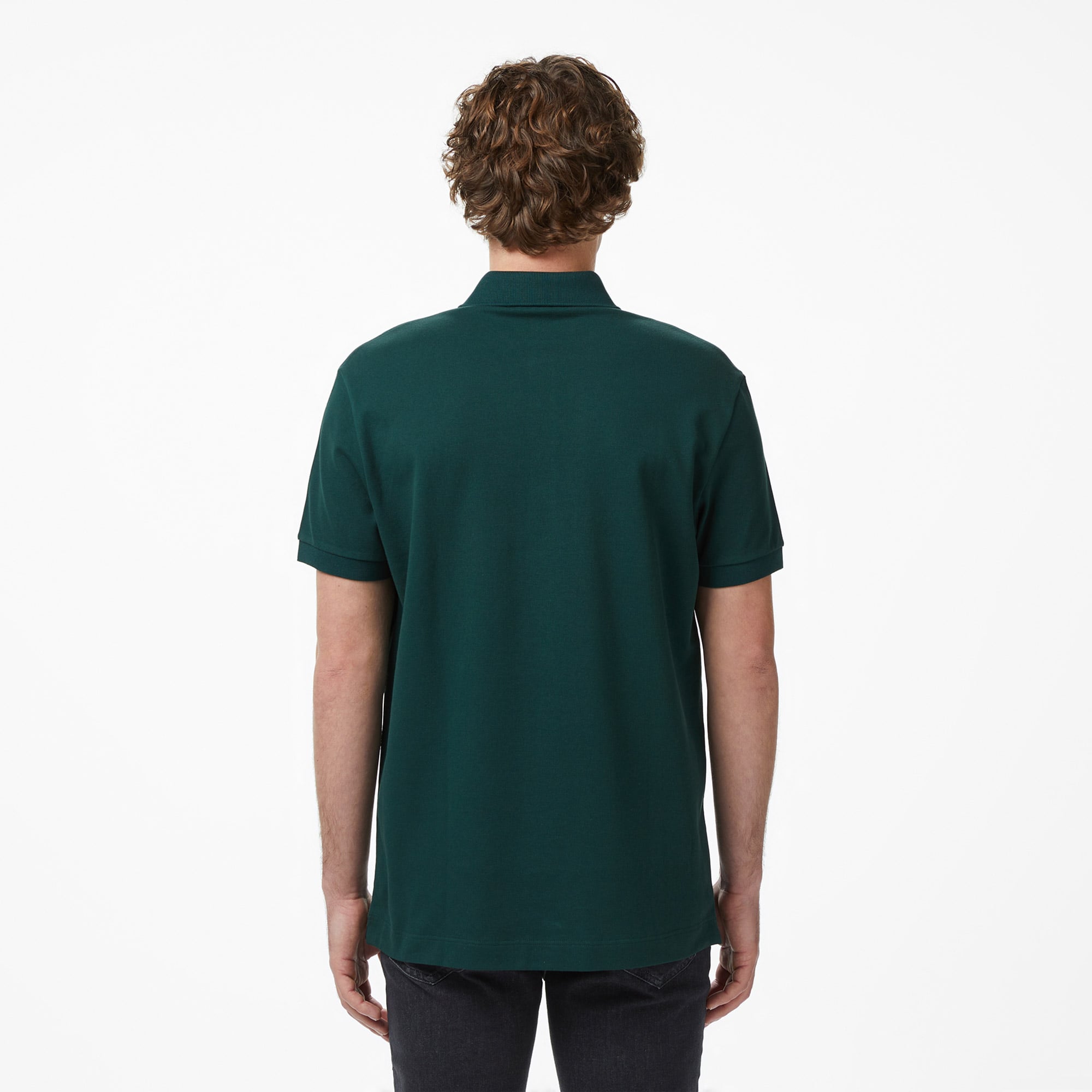 Lacoste Erkek Regular Fit Yeşil Paris Polo görsel 3