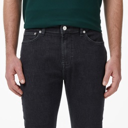 Erkek Slim Fit Koyu Mavi Jean Pantolon Mavi