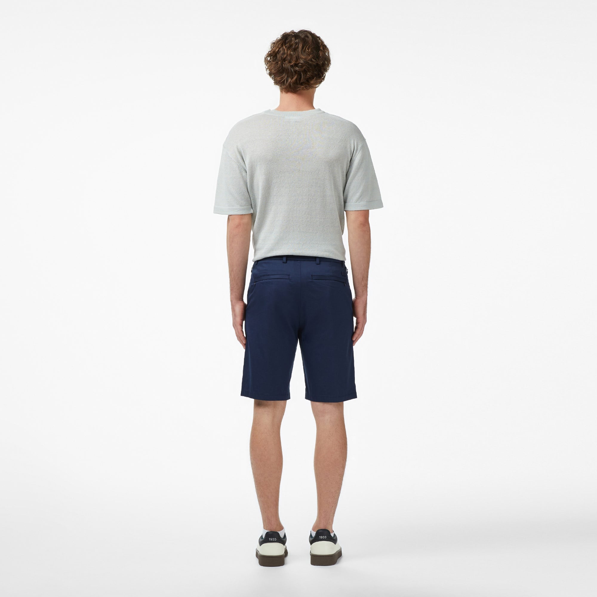 Erkek Regular Fit Lacivert Bermuda Şort