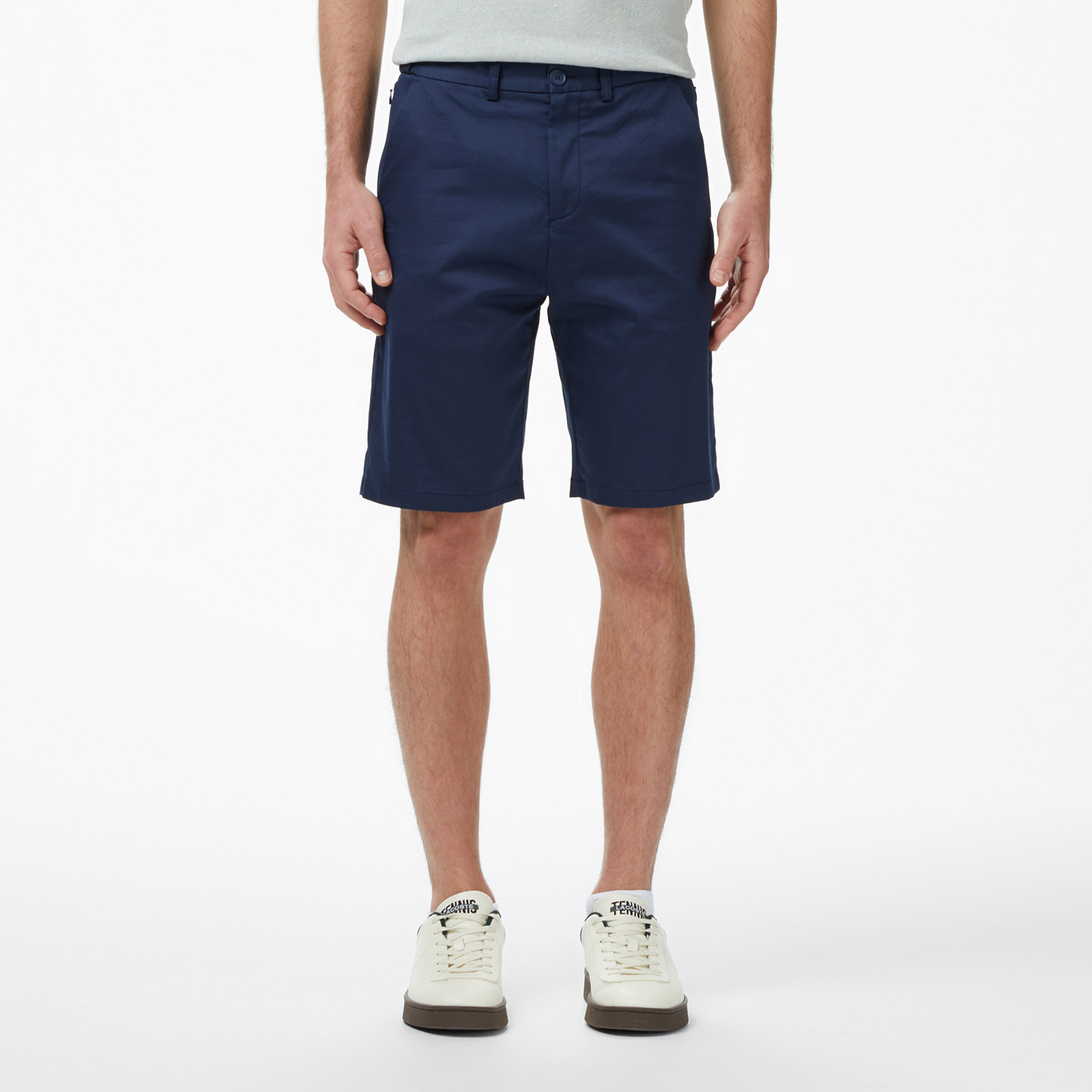 Erkek Regular Fit Lacivert Bermuda Şort