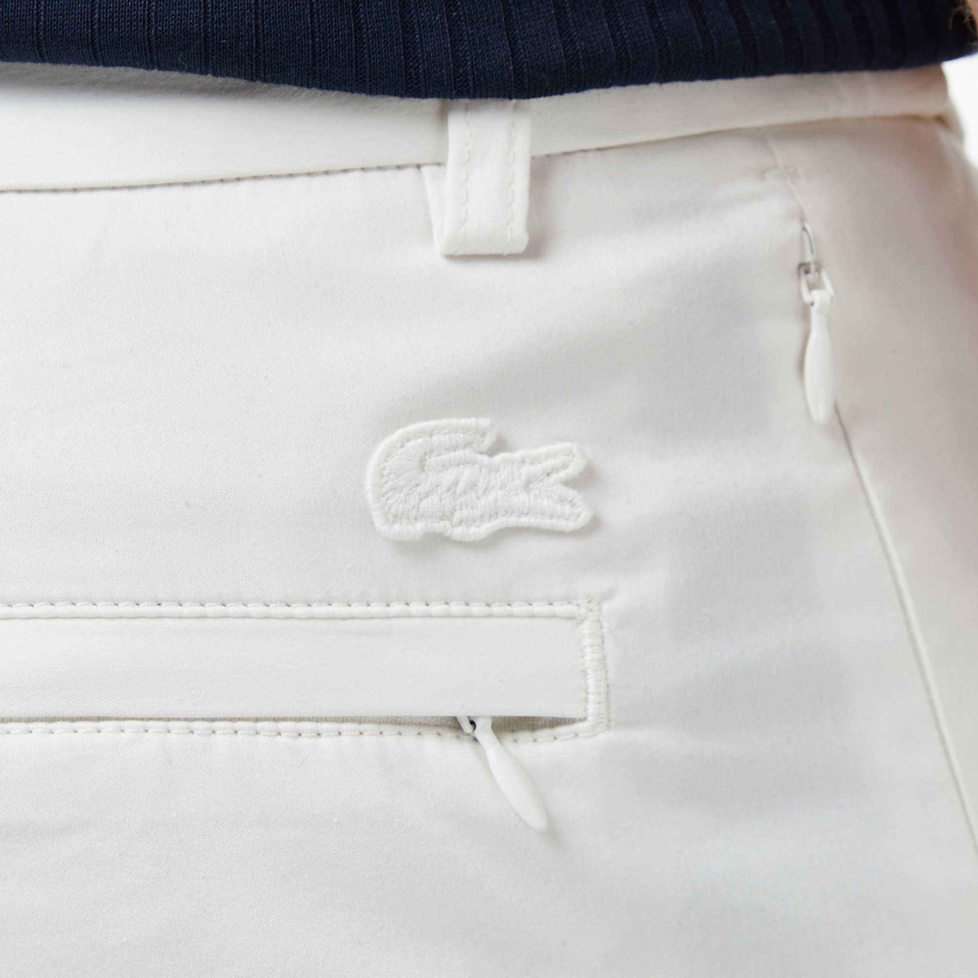 Lacoste Erkek Regular Fit Beyaz Bermuda Şort görsel 7