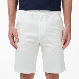 Erkek Regular Fit Krem Bermuda Şort Krem