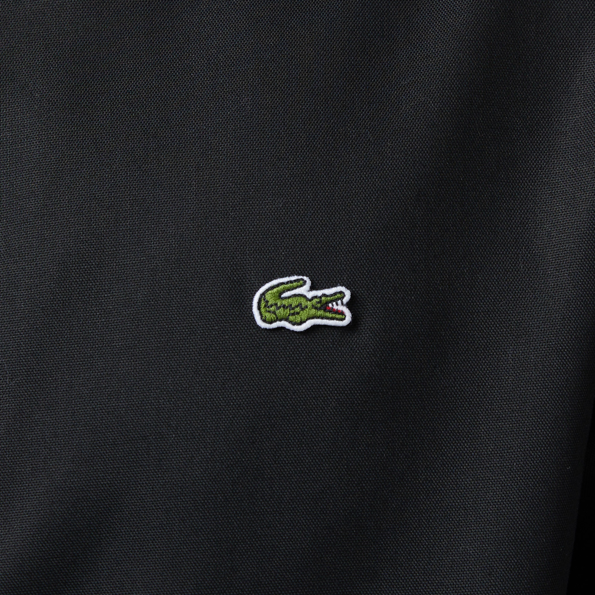 Erkek Düğmeli Yaka Siyah Gömlek