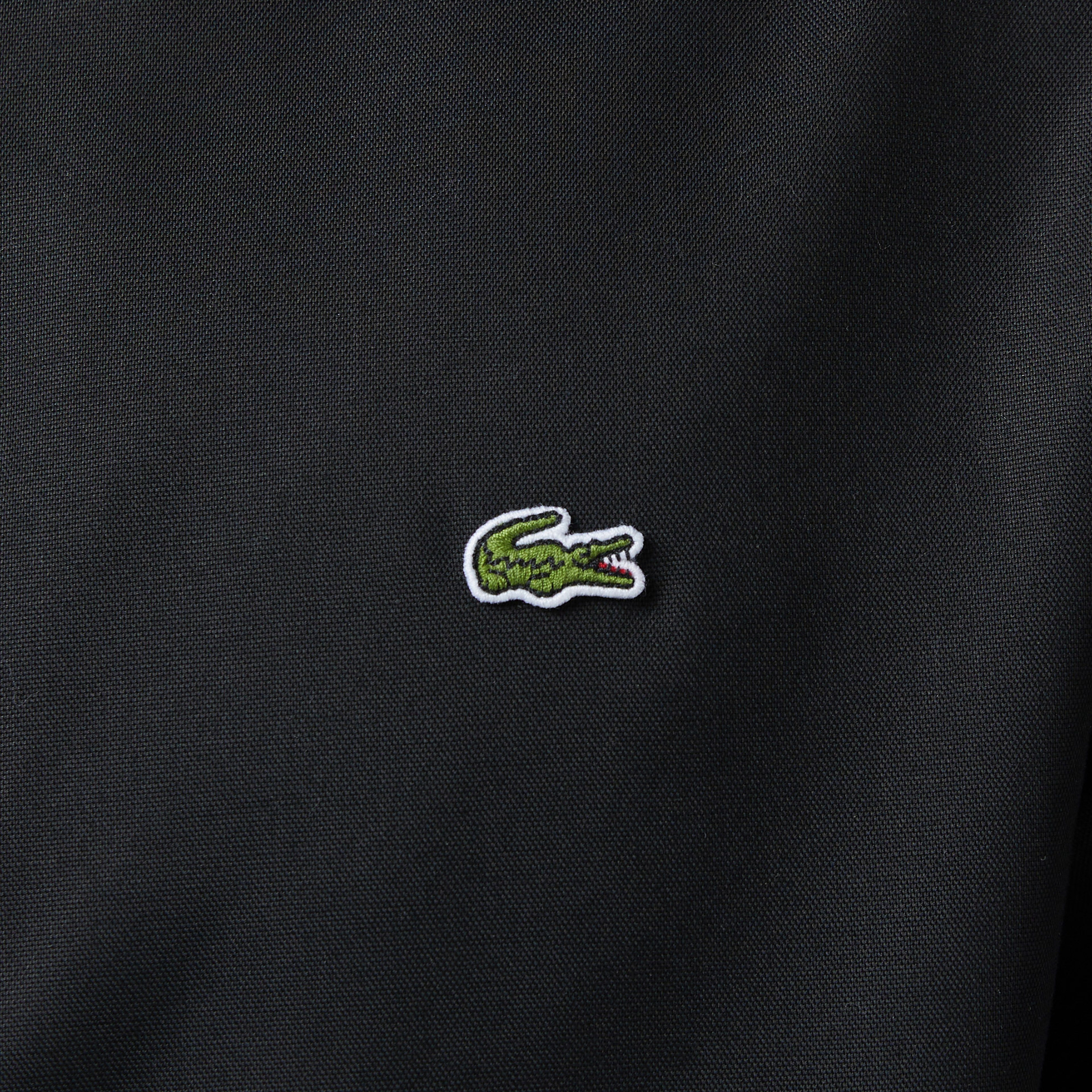 Erkek Düğmeli Yaka Siyah Gömlek