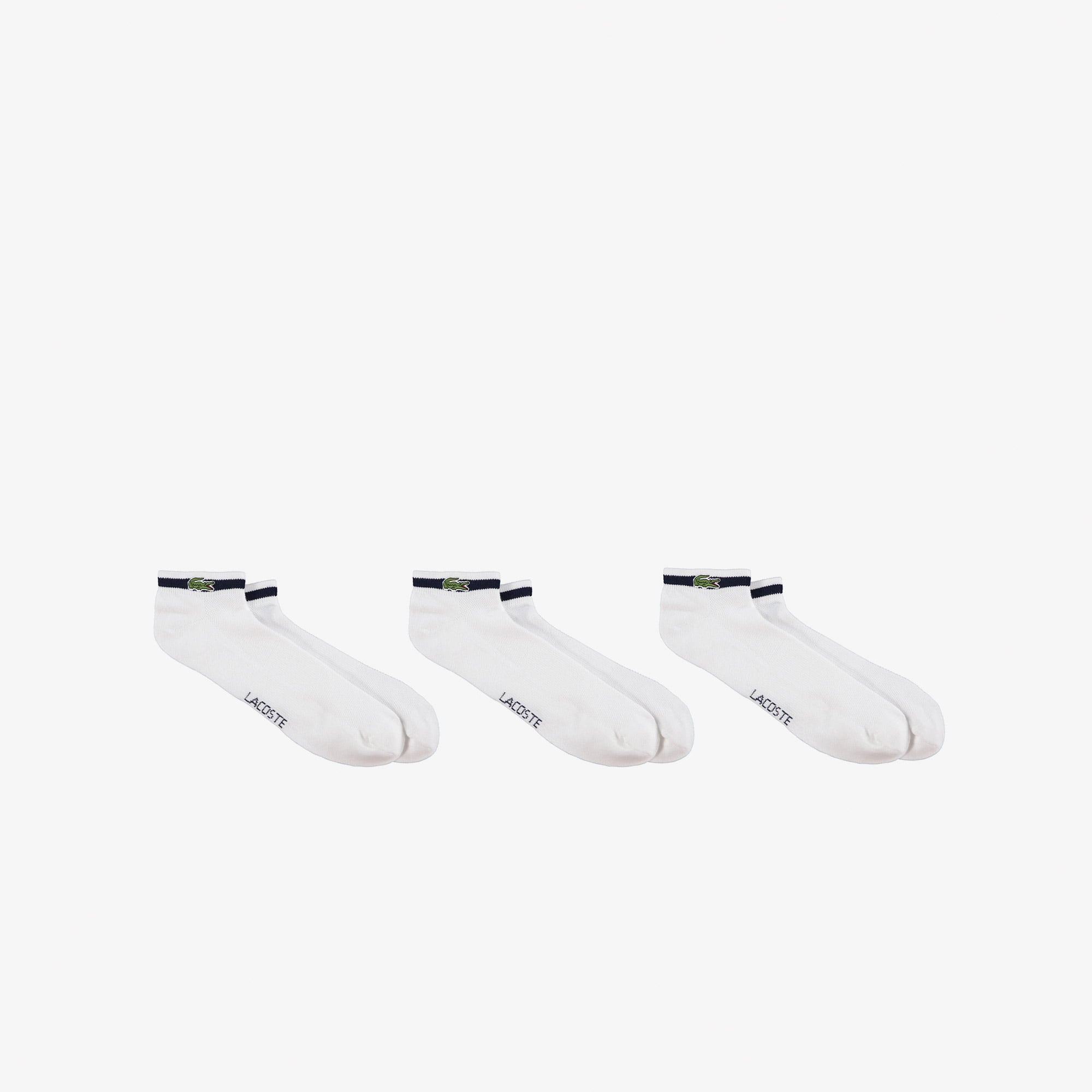 Lacoste Unisex Beyaz Çorap