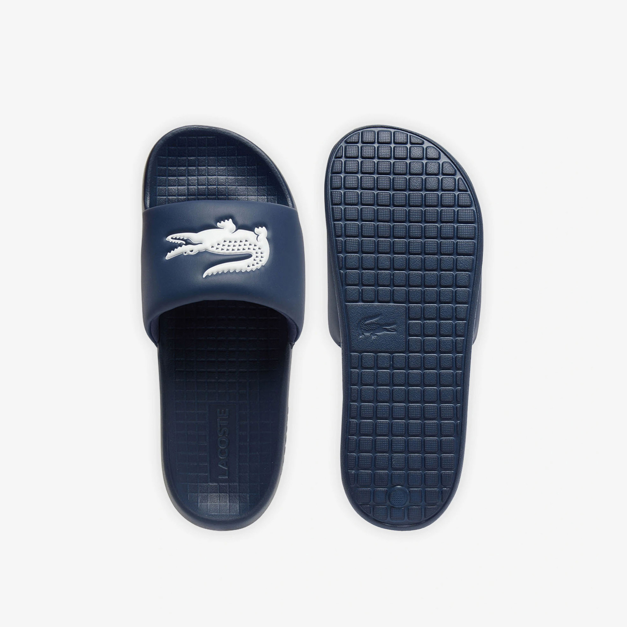 Lacoste Lacivert Lacoste Serve Slide Erkek Terlik