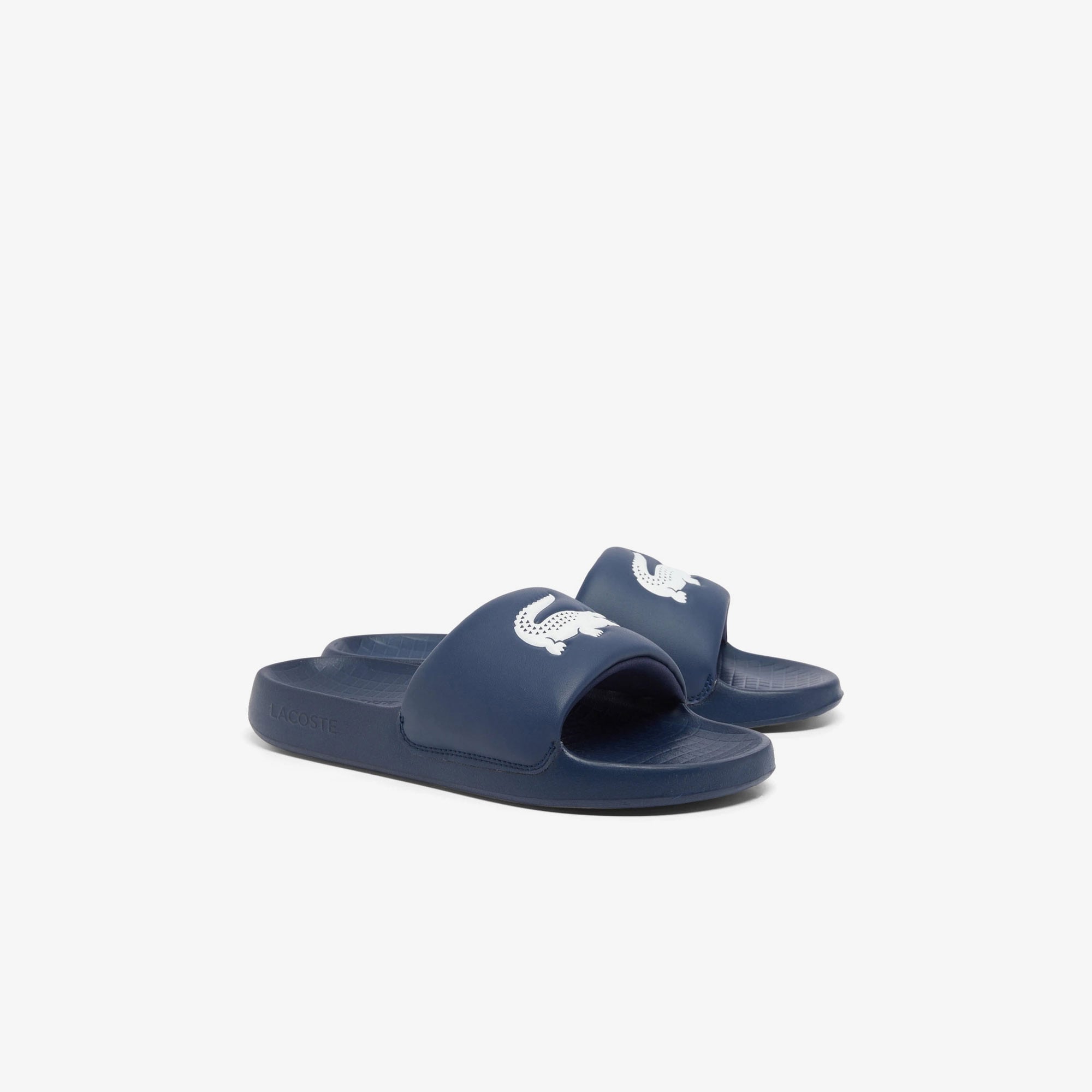 Lacoste Lacivert Lacoste Serve Slide Erkek Terlik