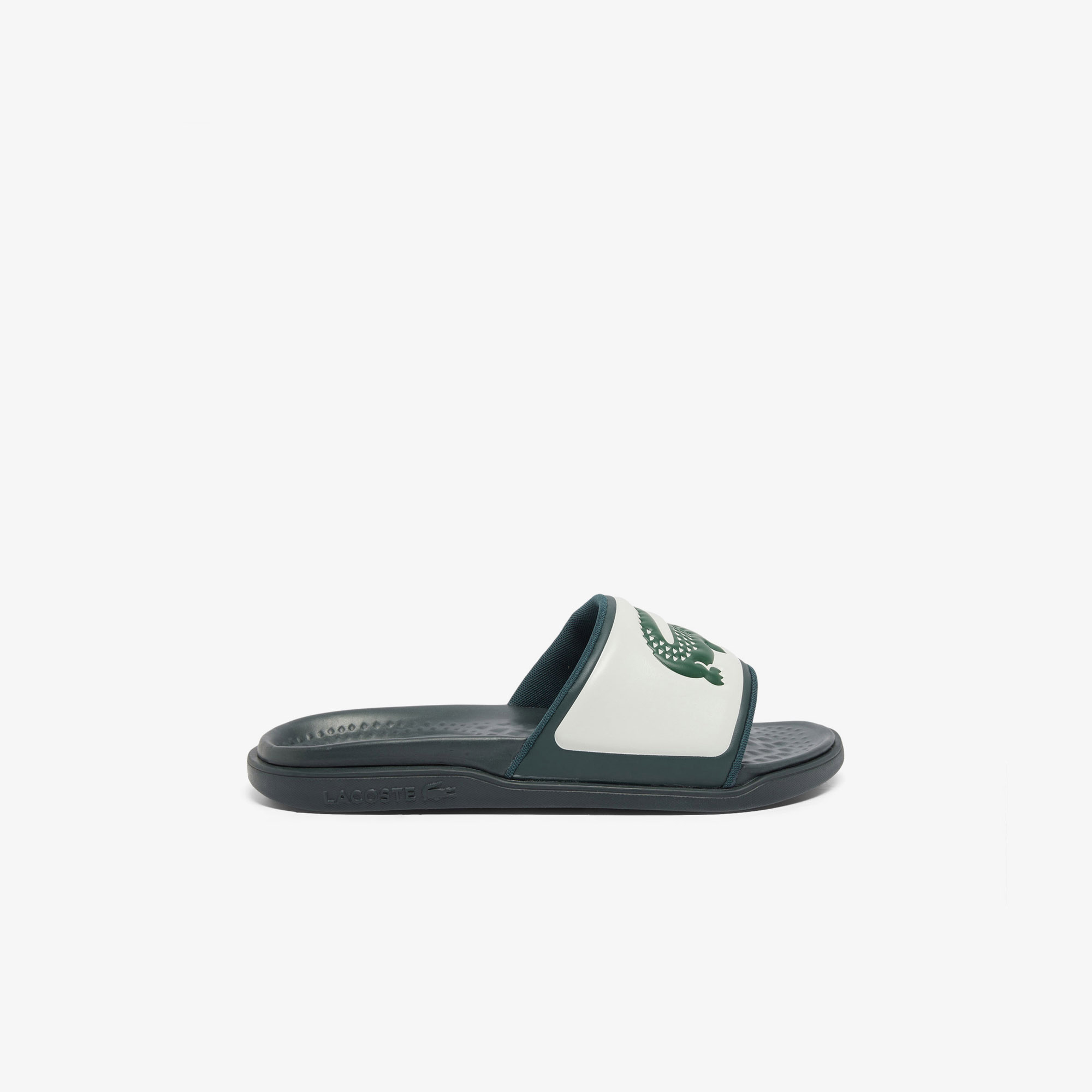 Lacoste Yeşil Lacoste Serve Slide Dual Erkek Terlik