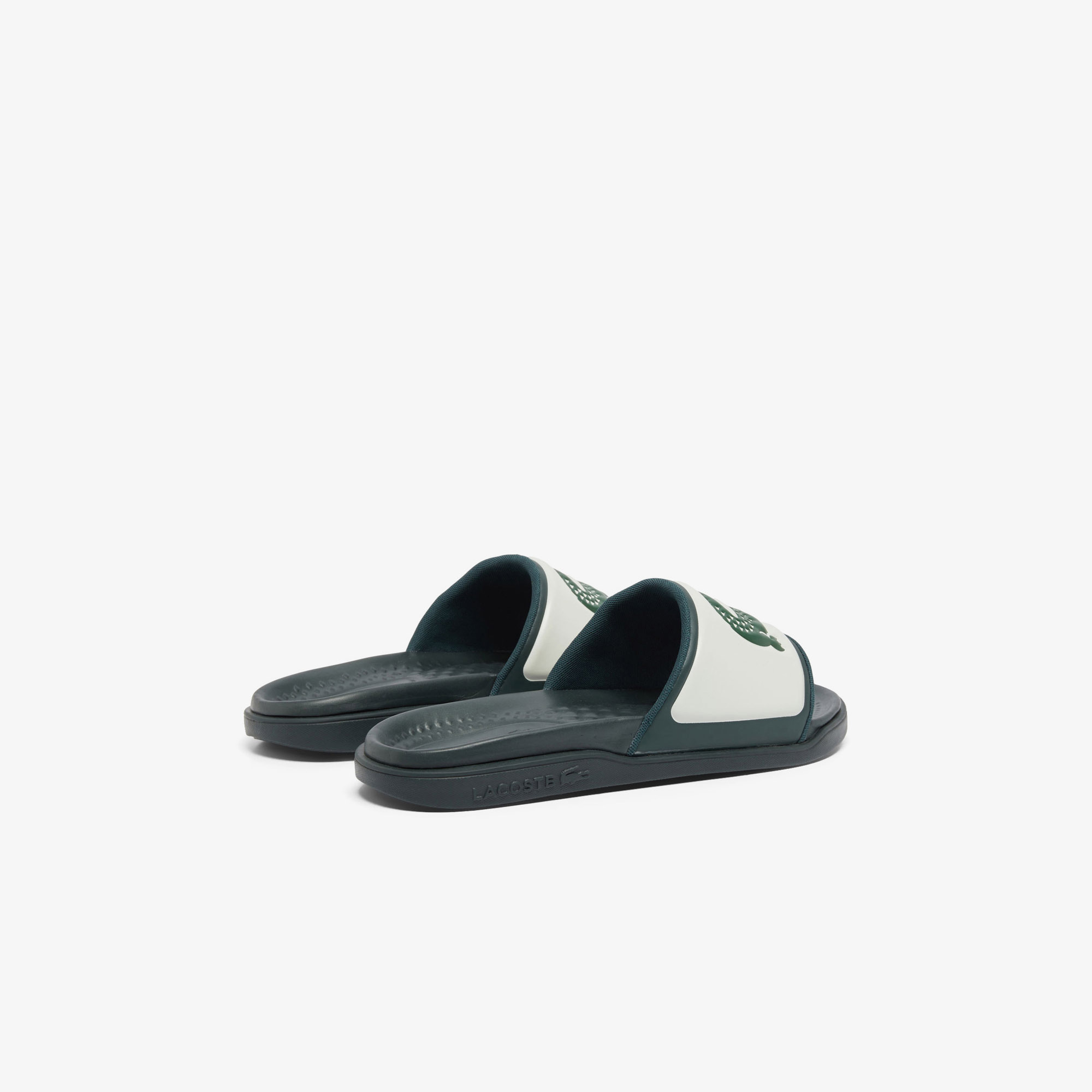 Lacoste Yeşil Lacoste Serve Slide Dual Erkek Terlik