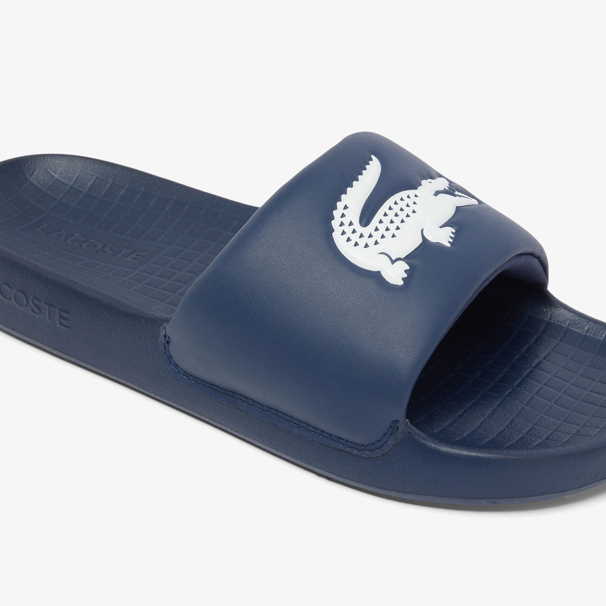 Lacoste Lacivert Lacoste Serve Slide Erkek Terlik