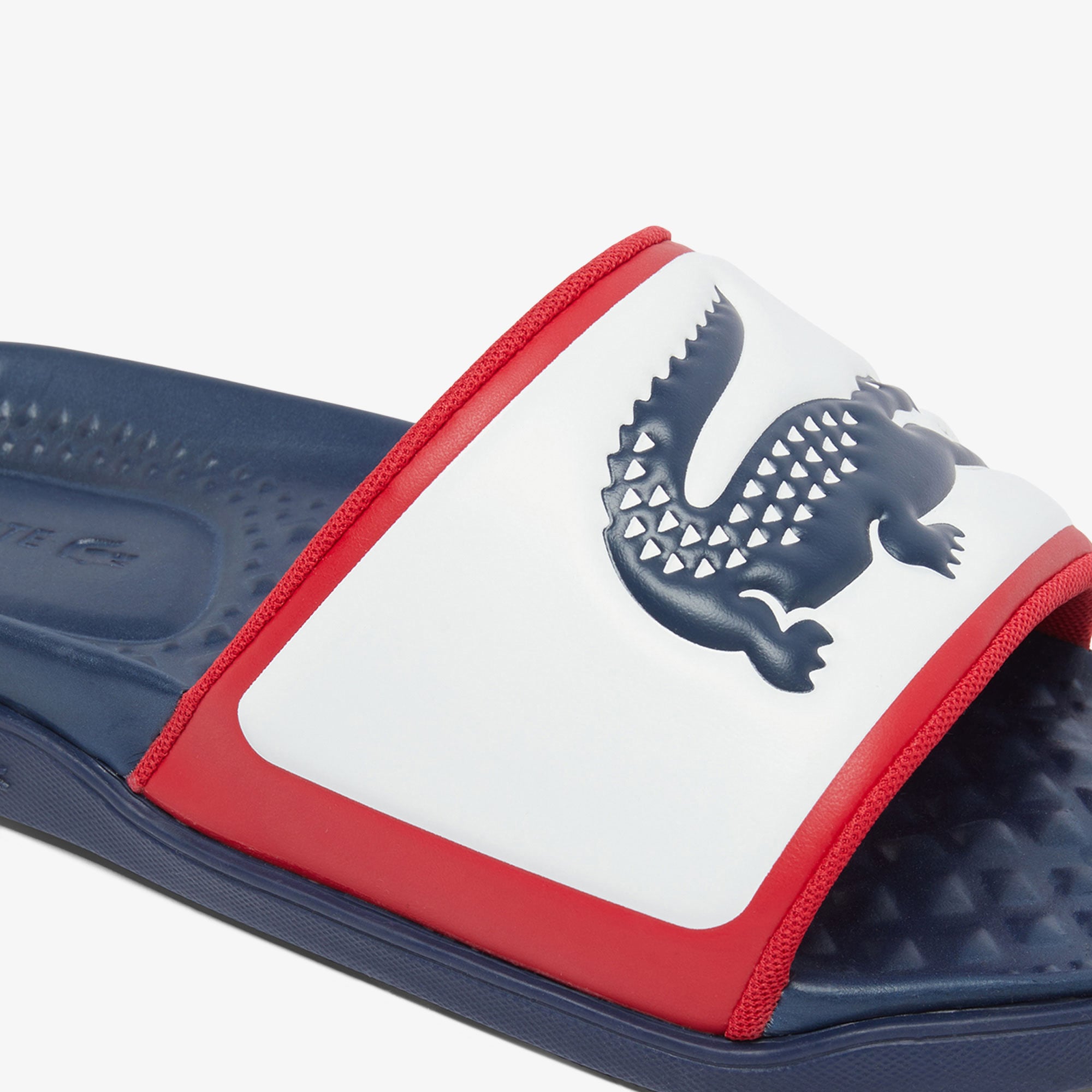 Lacoste Serve Slide Dual Erkek Lacivert Terlik görsel 7