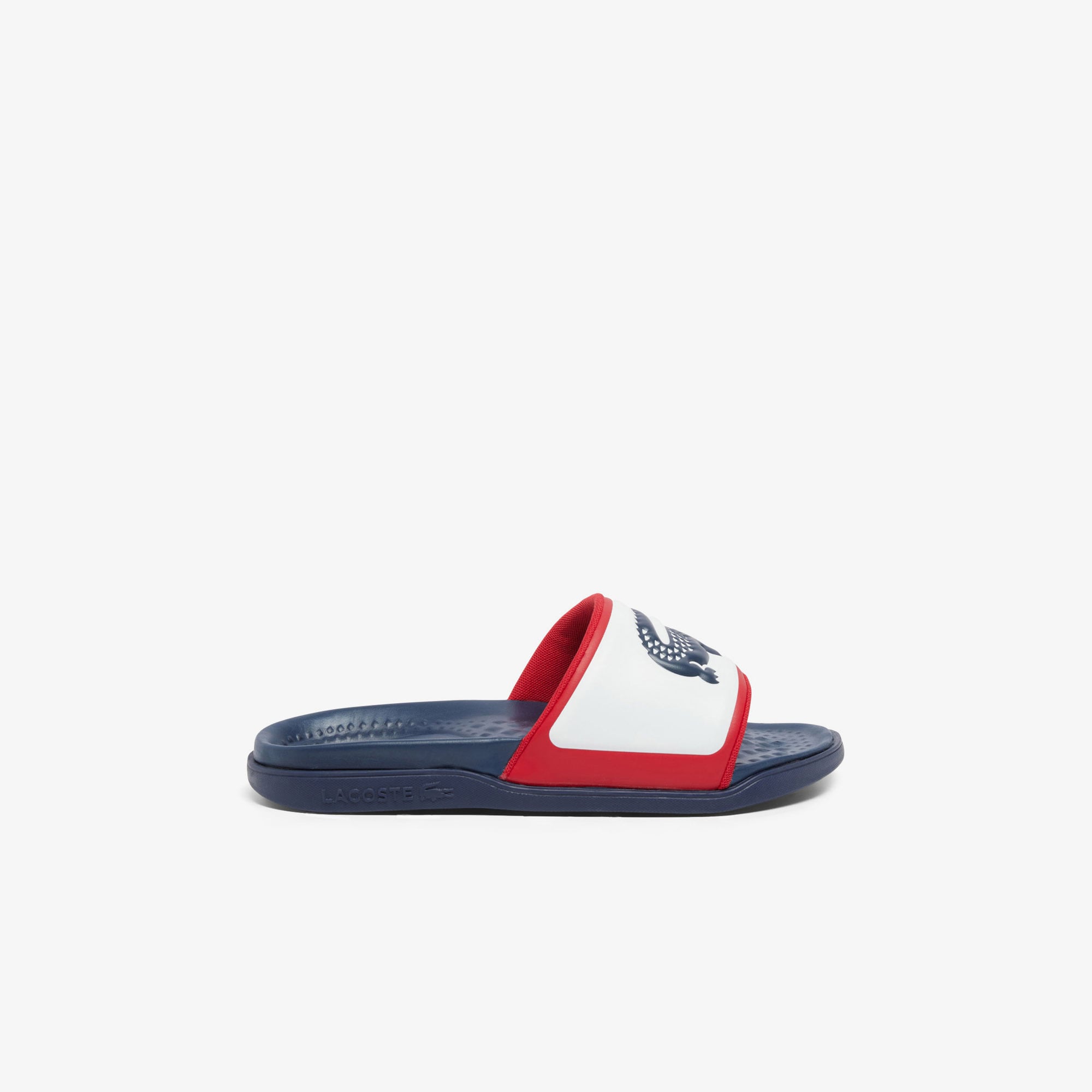 Lacoste Serve Slide Dual Erkek Lacivert Terlik