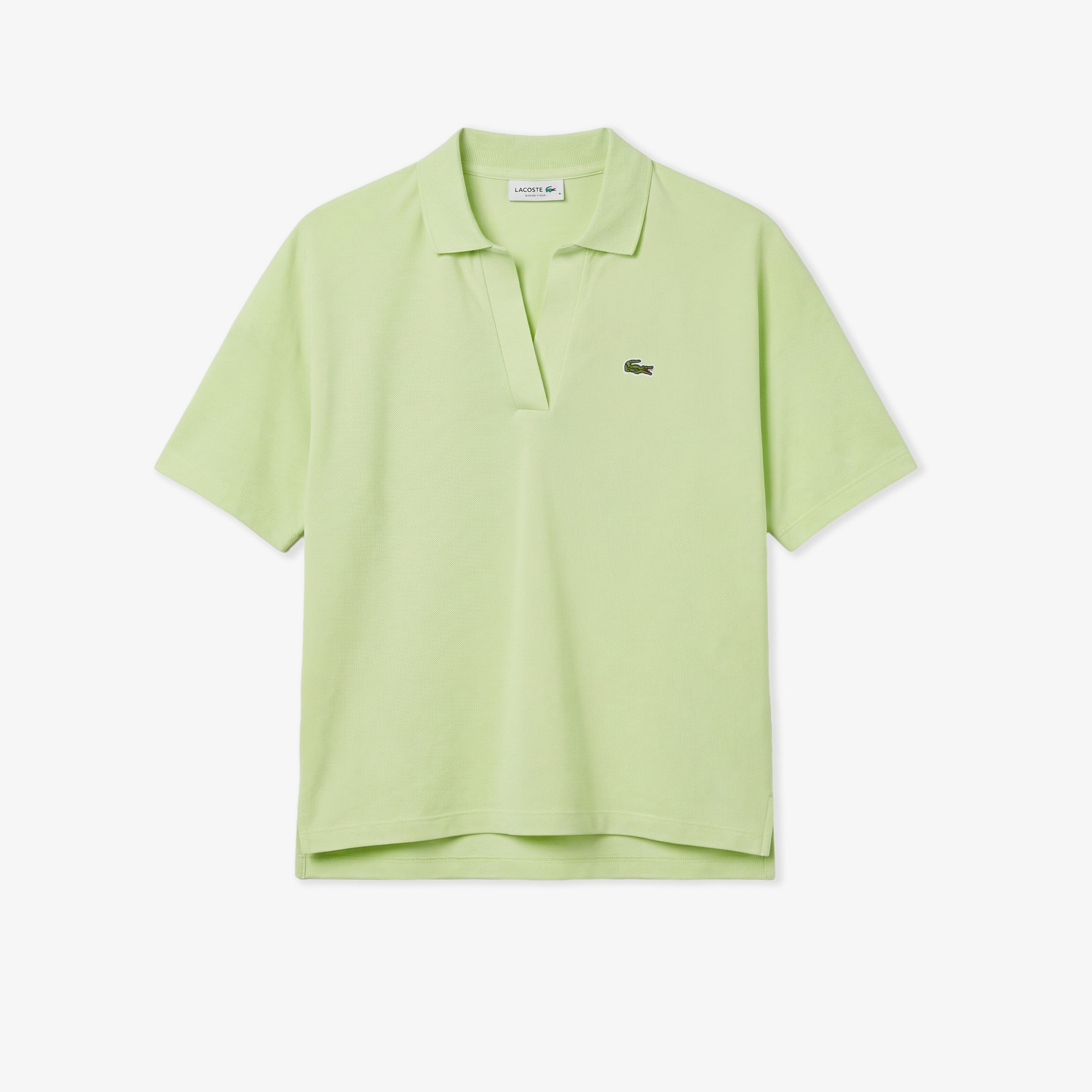 Kadın Relaxed Fit Açık Yeşil Polo