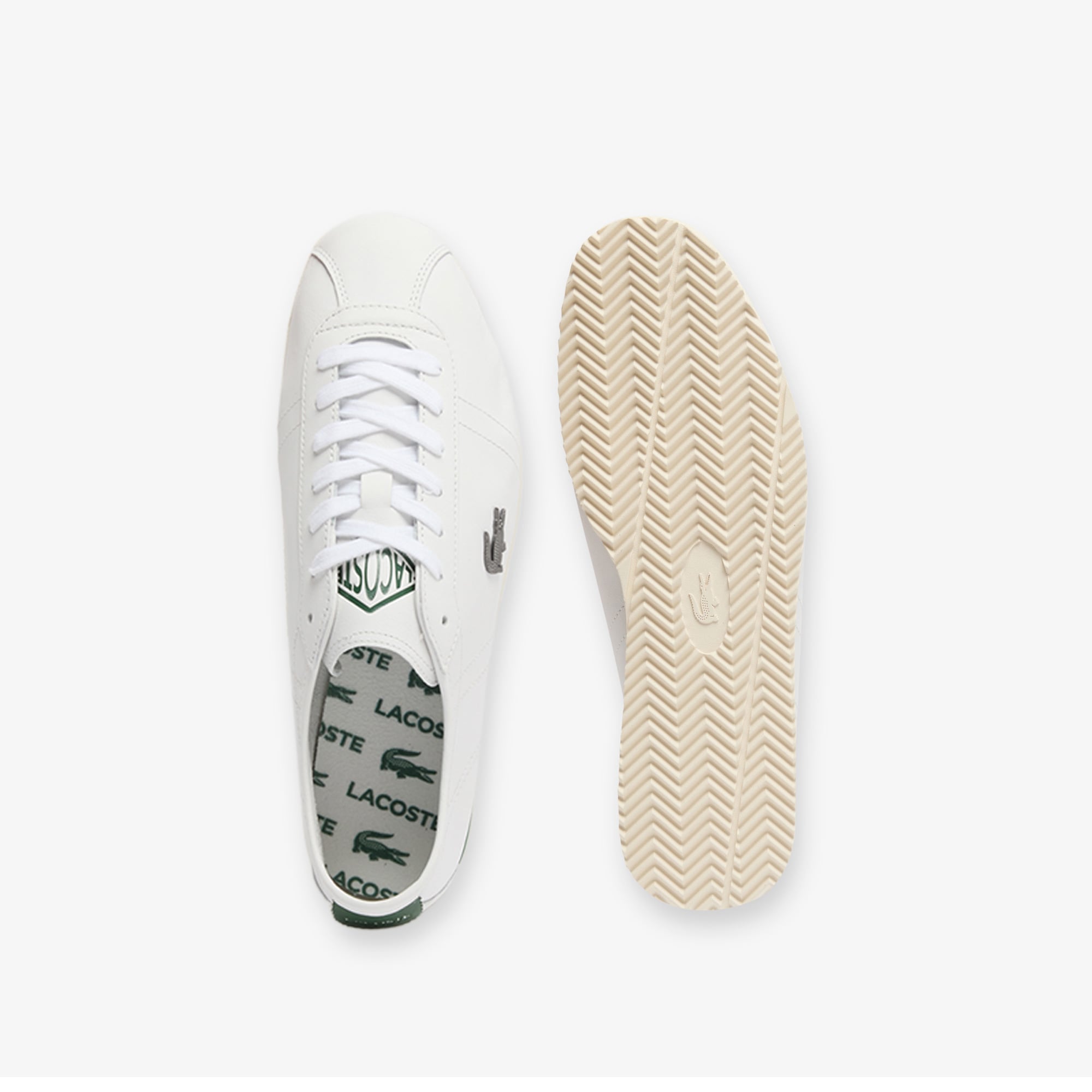 Lacoste Club-Low Erkek Beyaz Sneaker görsel 4