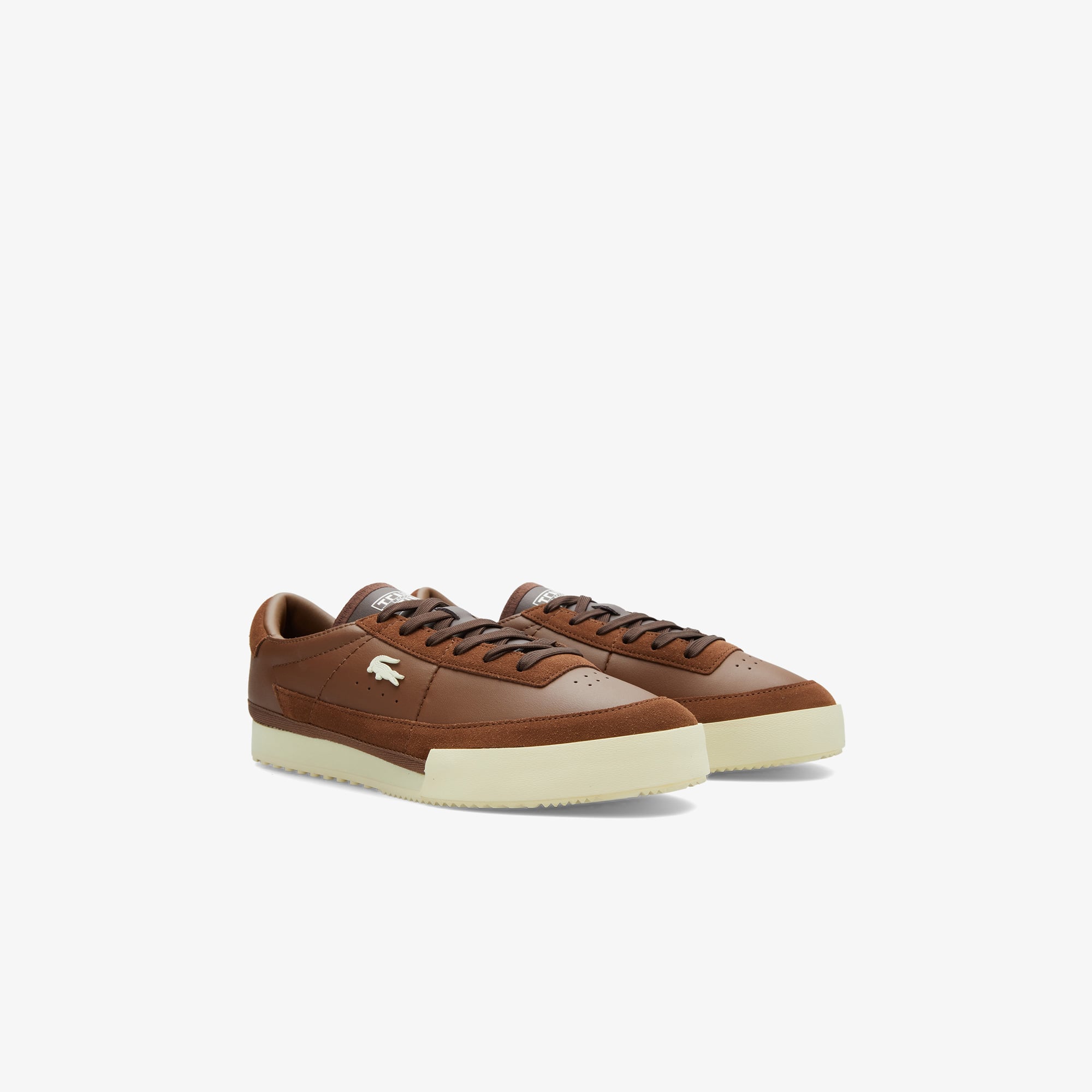Lacoste Aura Erkek Koyu Kahverengi Sneaker görsel 2