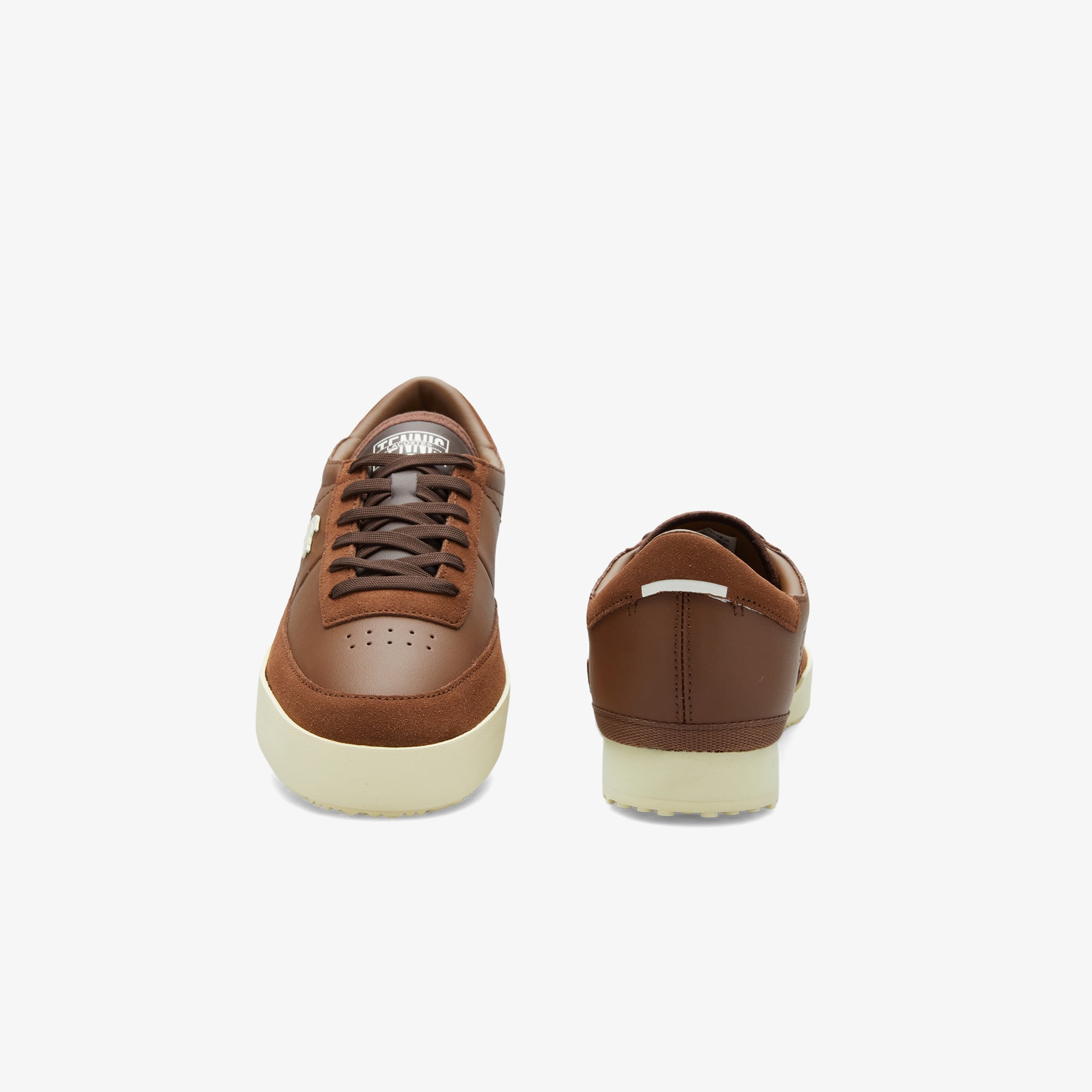 Lacoste Aura Erkek Koyu Kahverengi Sneaker görsel 5