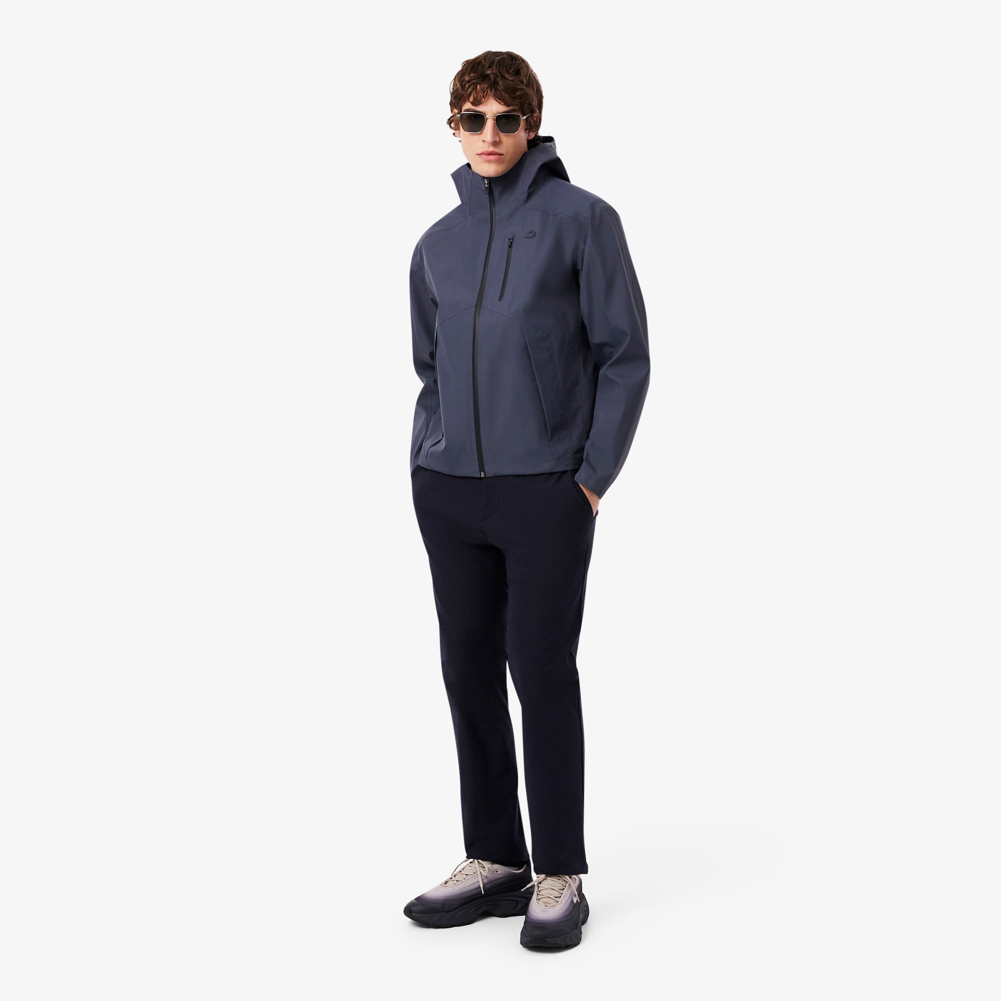 Lacoste Spinor Erkek Koyu Gri Sneaker görsel 7