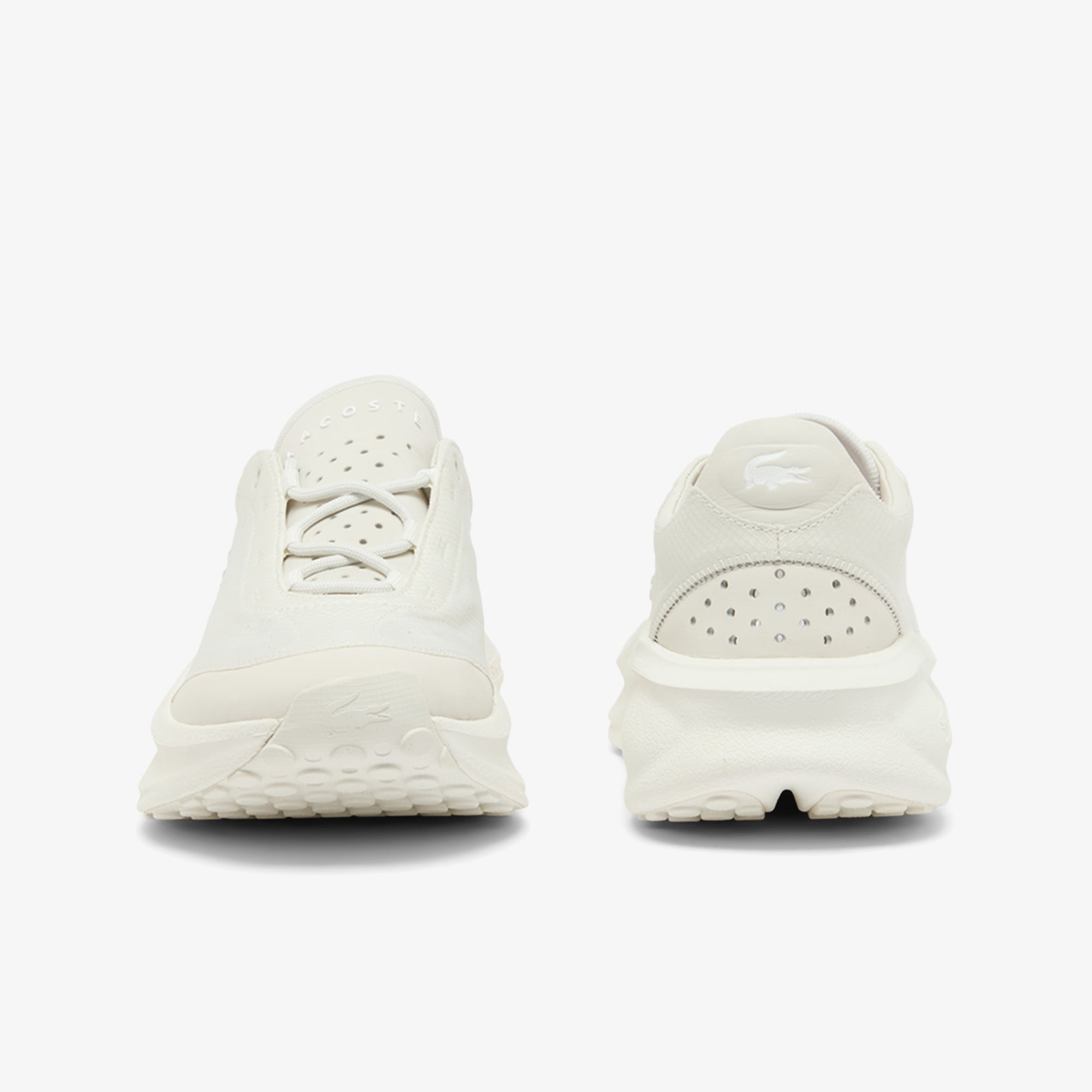 Lacoste Neo Run Active Erkek Krem Sneaker görsel 4