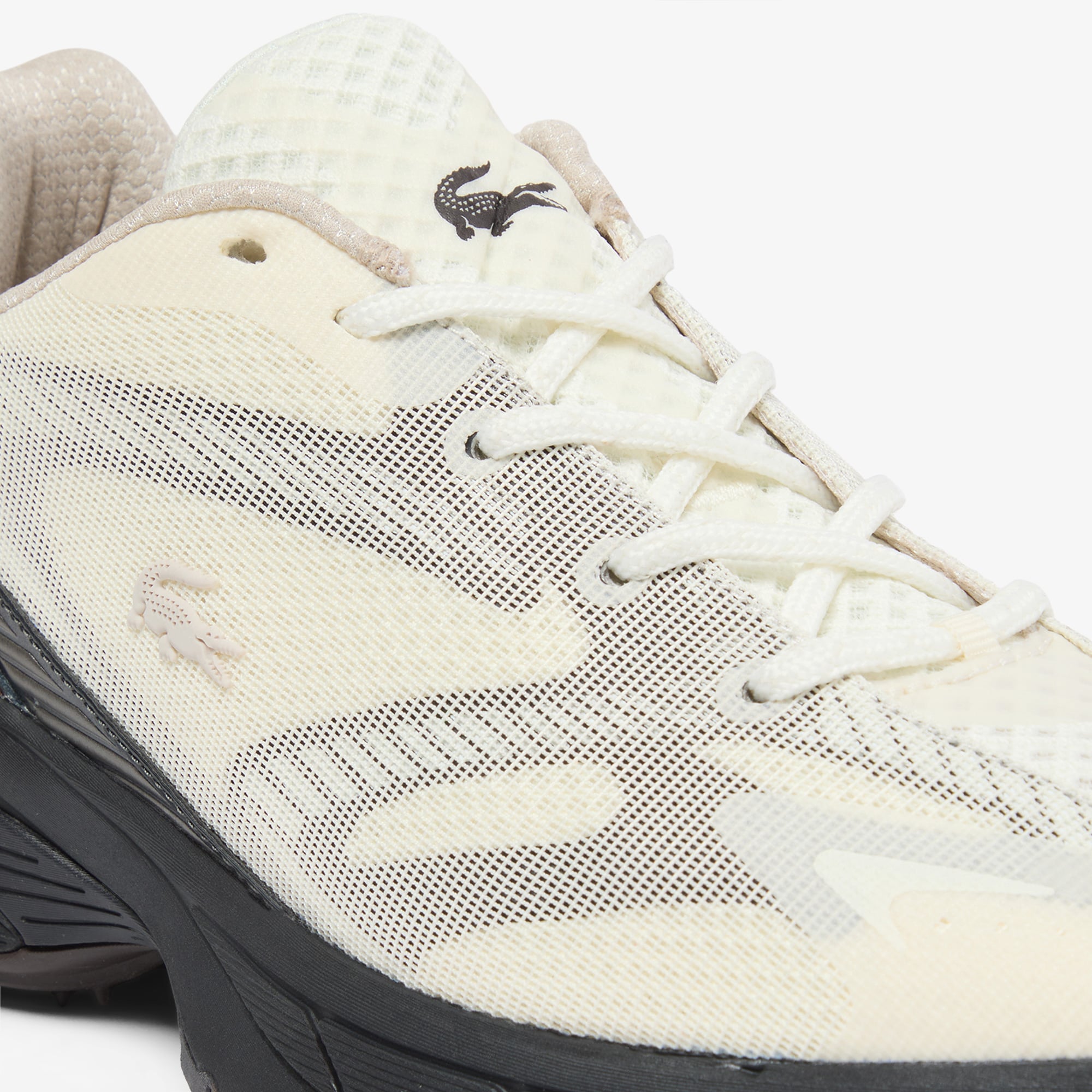 Lacoste L003 Neo Shot Erkek Krem Sneaker görsel 5