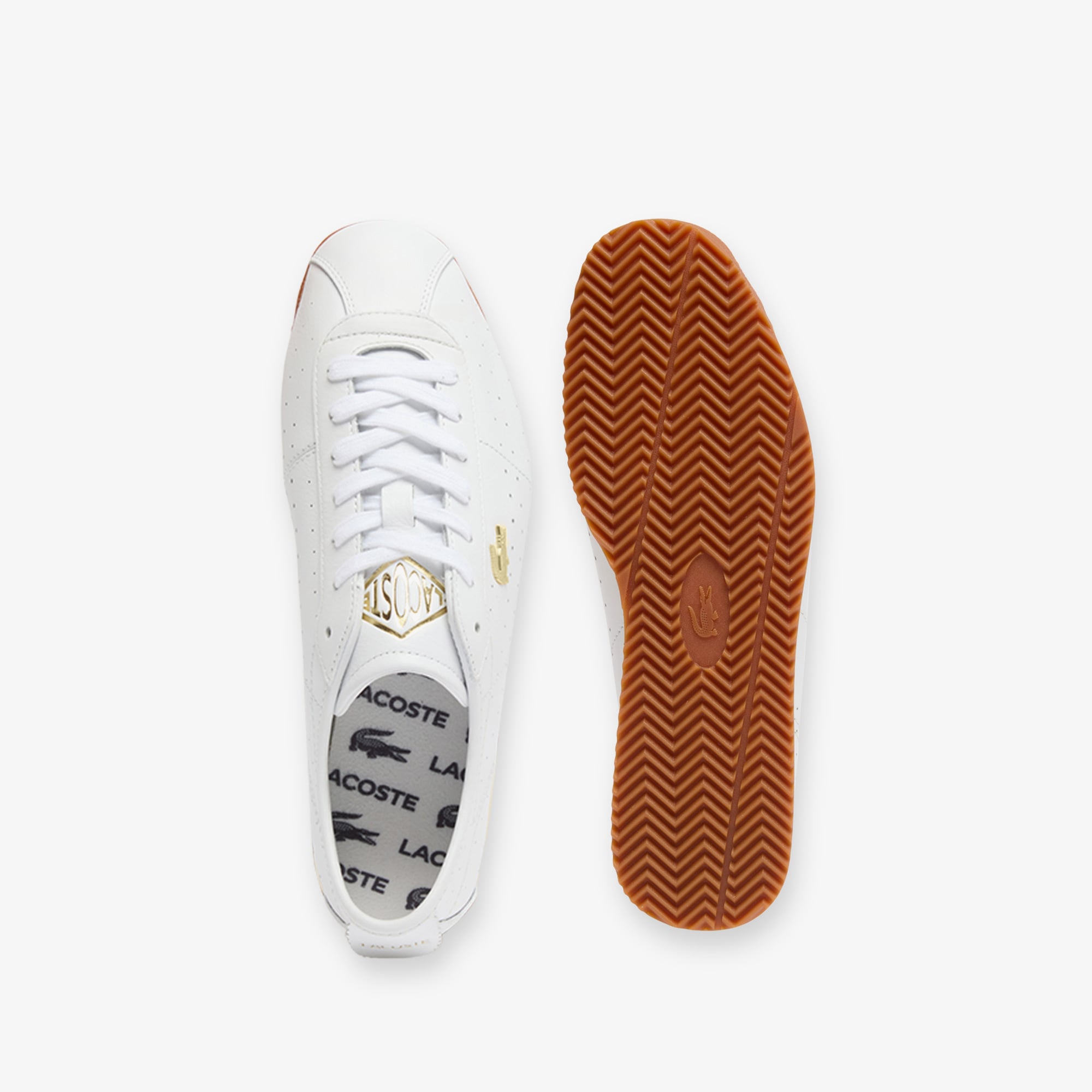 Lacoste Club-Low Kadın Beyaz Sneaker görsel 4