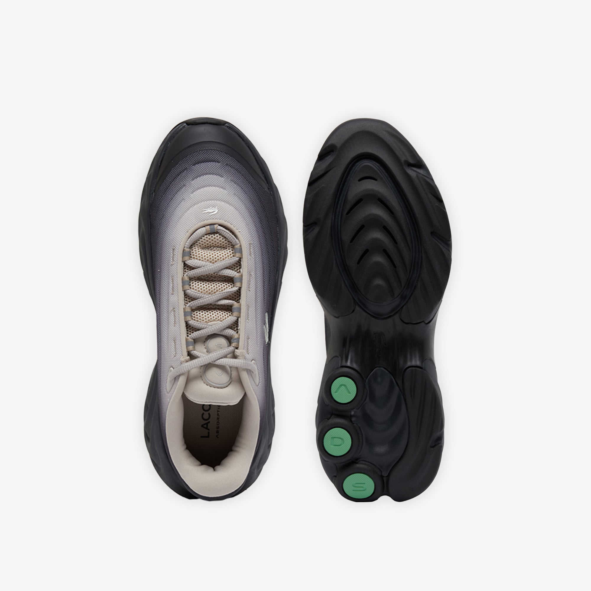 Lacoste Spinor Erkek Koyu Gri Sneaker görsel 4