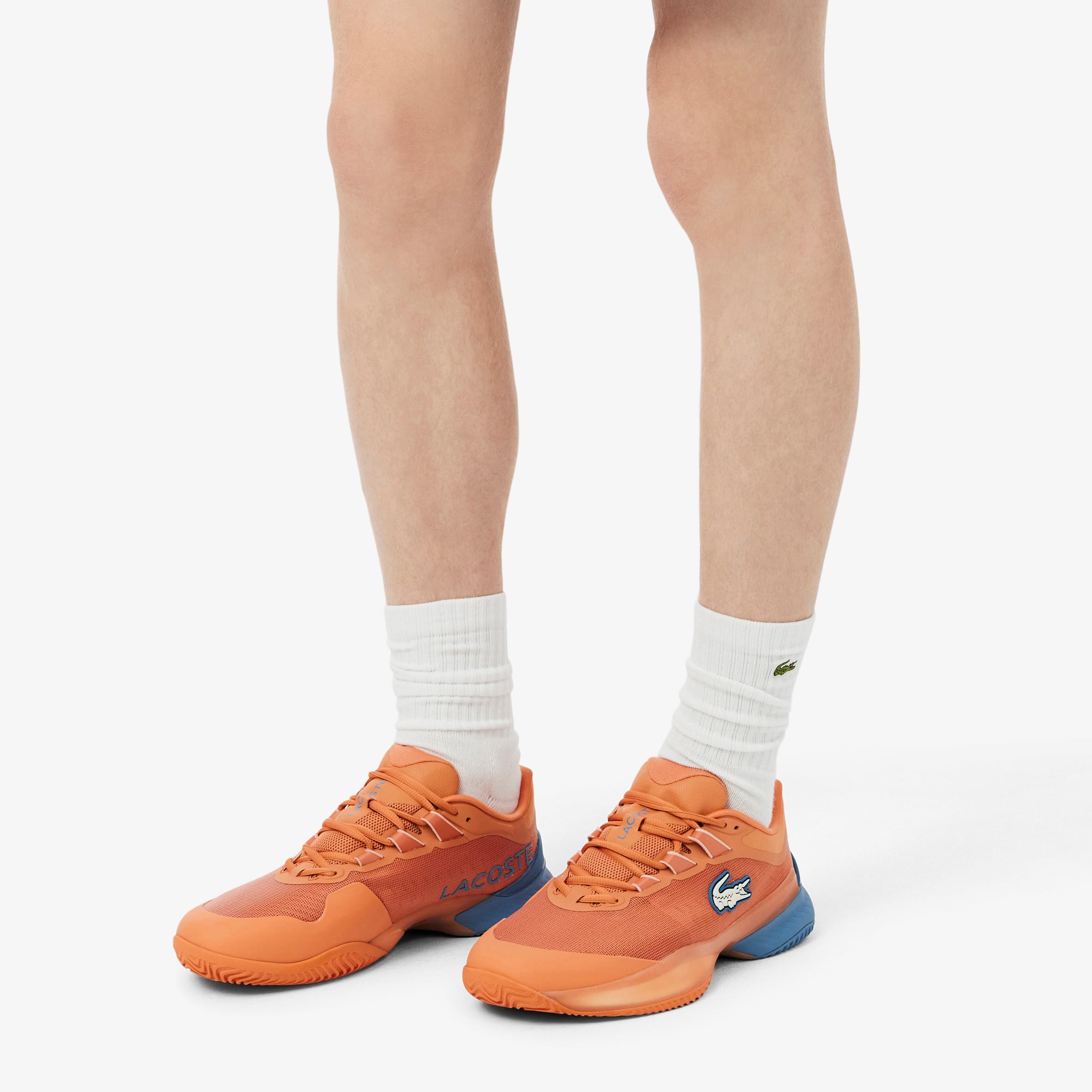 Lacoste AG-LT23 Ultra Erkek Turuncu Sneaker görsel 7