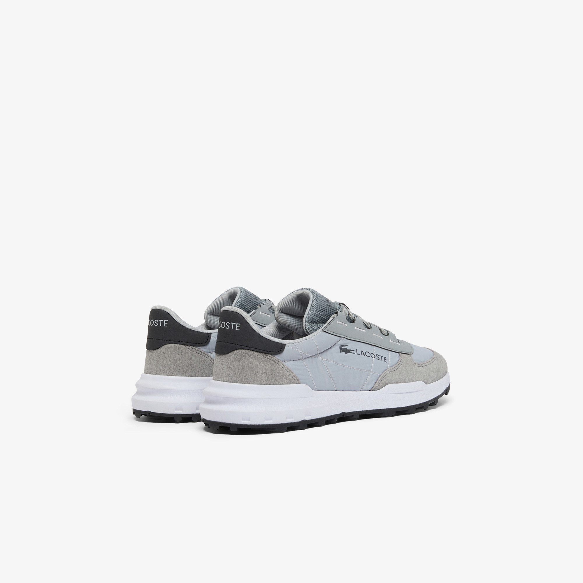 Lacoste Elite Active Evo Erkek Gri Sneaker görsel 3