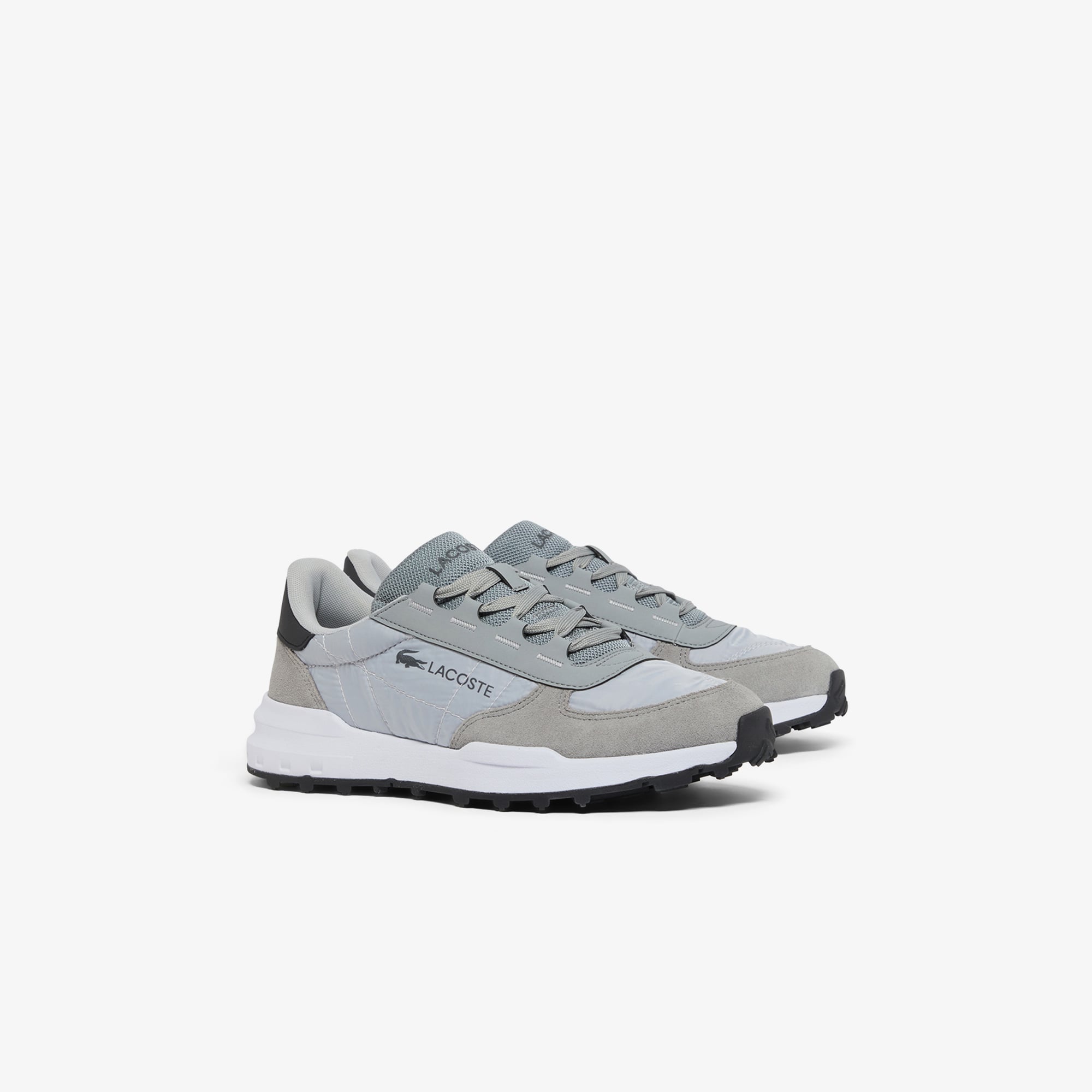 Lacoste Elite Active Evo Erkek Gri Sneaker görsel 2