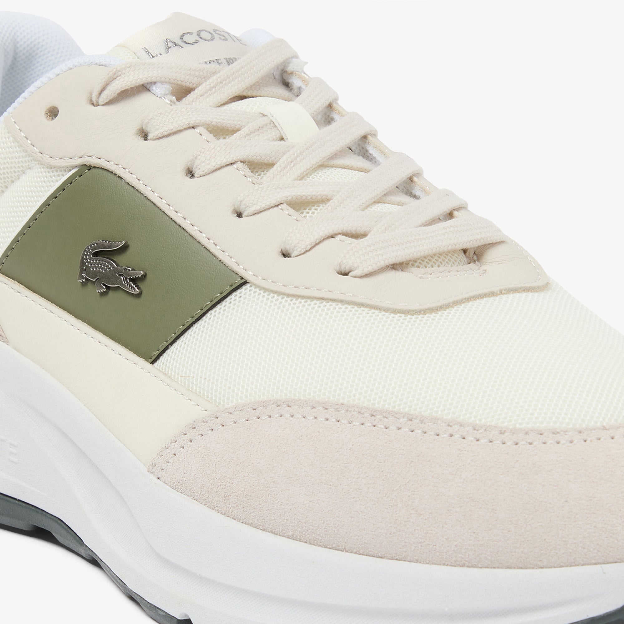 Lacoste Run Set CGR Bar Erkek Krem Sneaker görsel 6