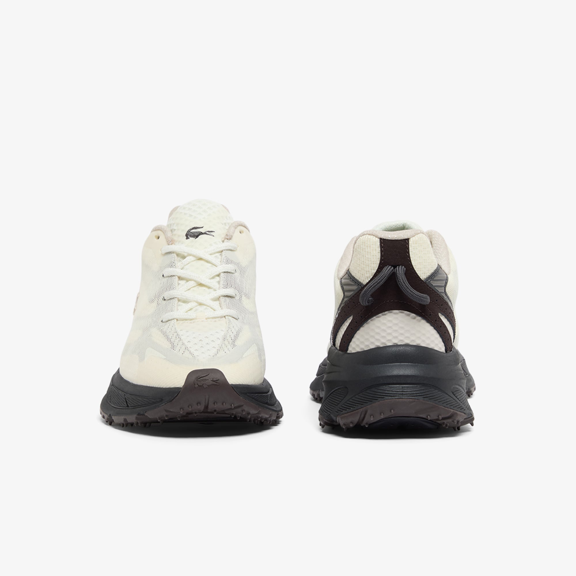 Lacoste L003 Neo Shot Erkek Krem Sneaker görsel 4