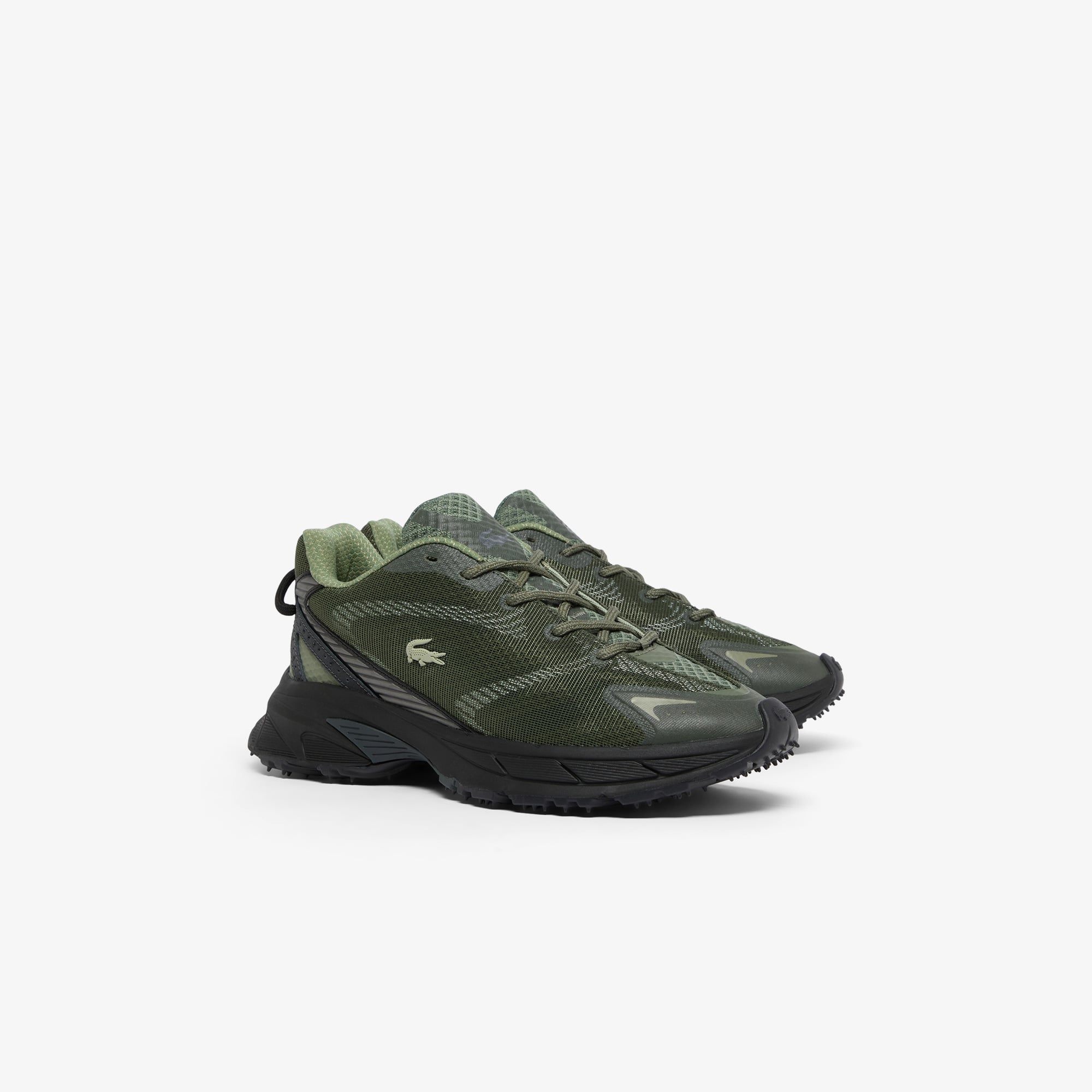 Lacoste L003 Neo Shot Erkek Haki Sneaker görsel 2