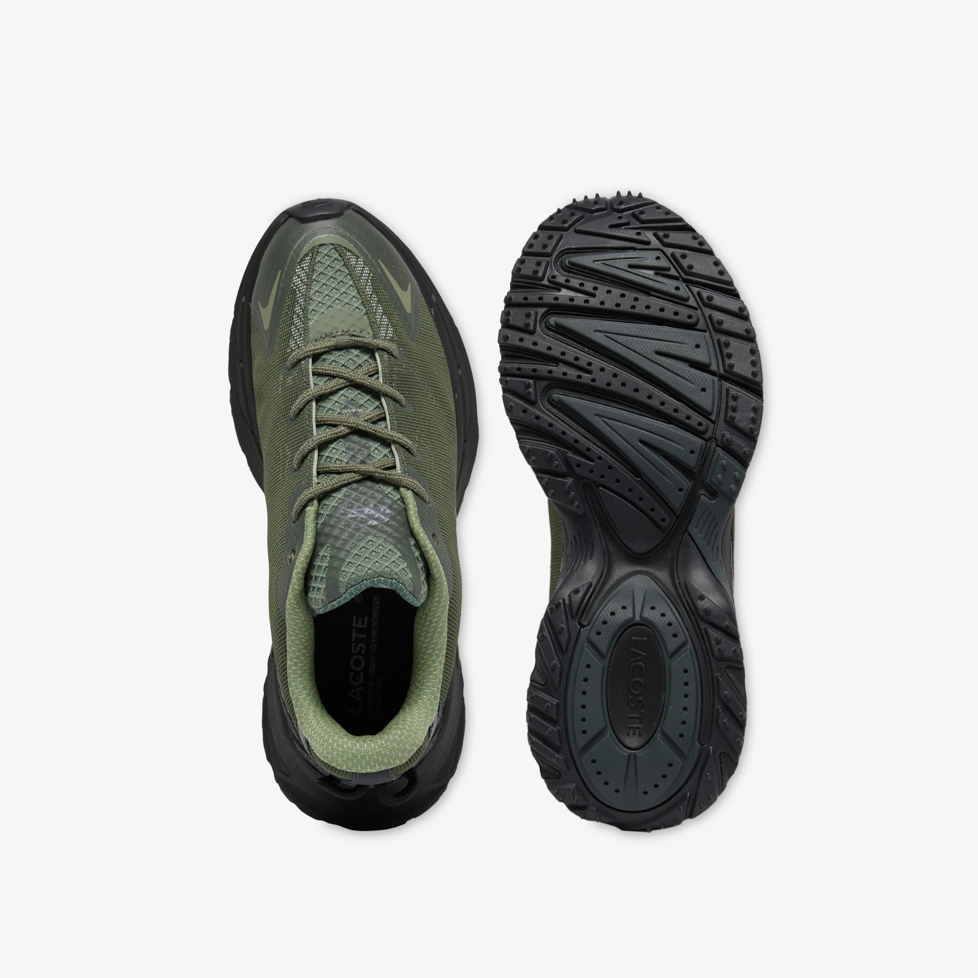 Lacoste L003 Neo Shot Erkek Haki Sneaker görsel 6