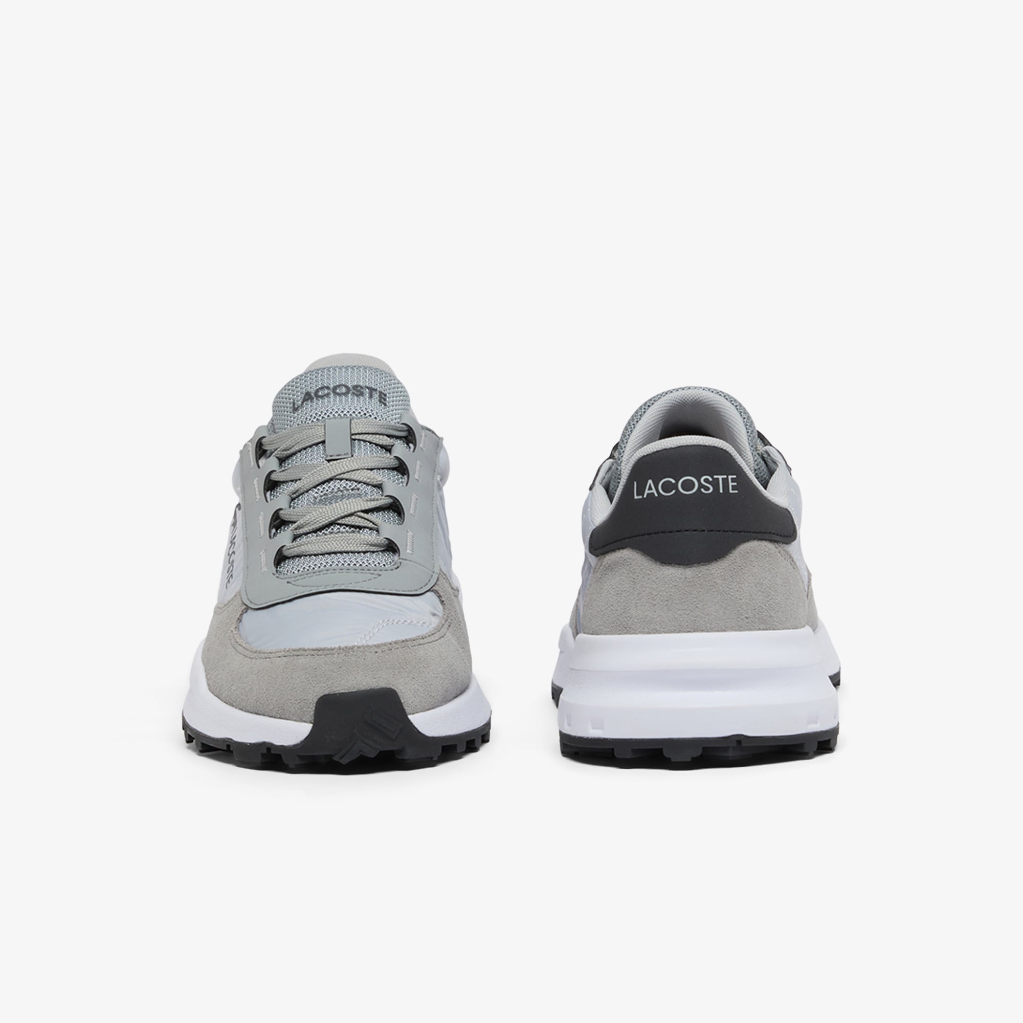 Lacoste Elite Active Evo Erkek Gri Sneaker görsel 4