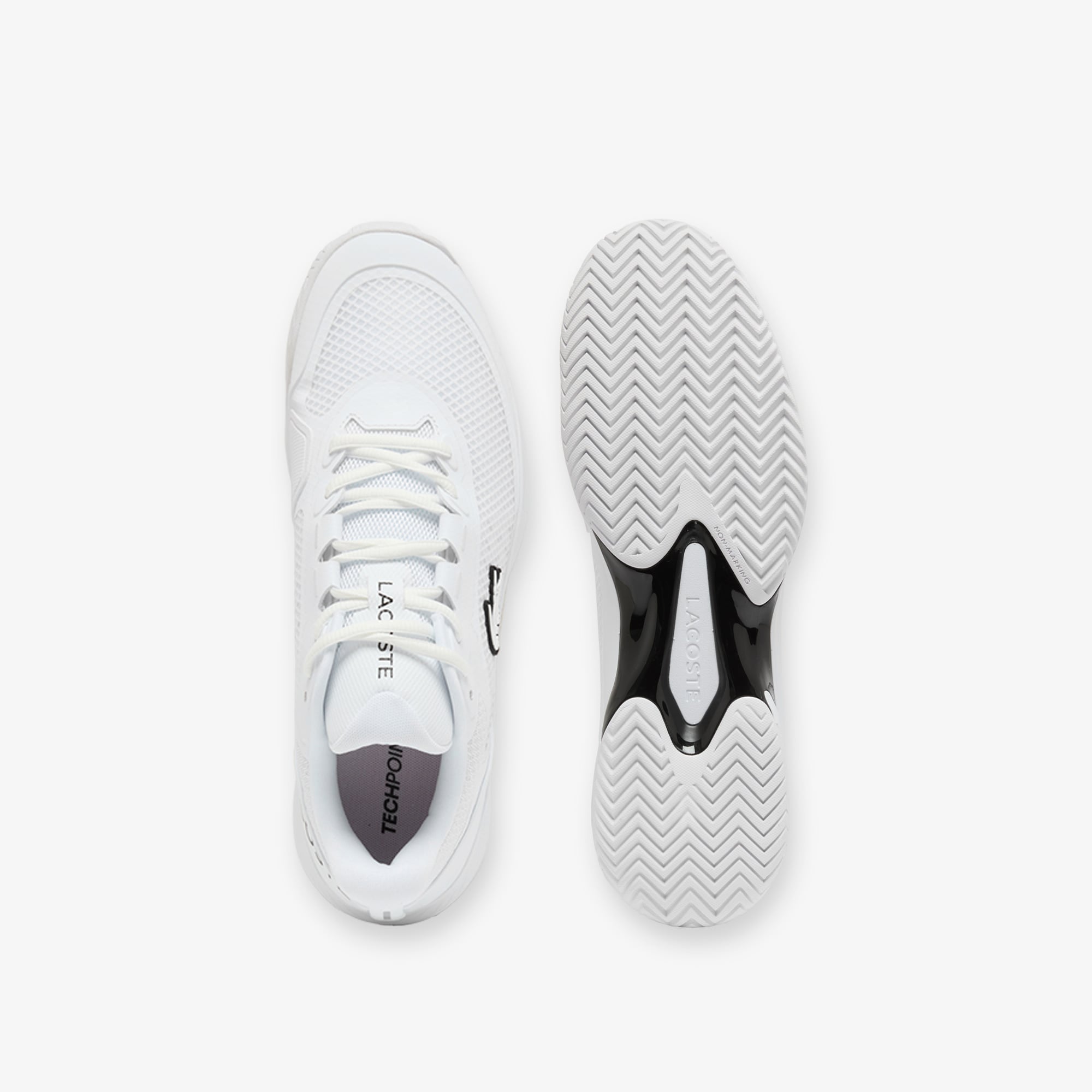 Lacoste Tech Point Erkek Beyaz Sneaker görsel 4