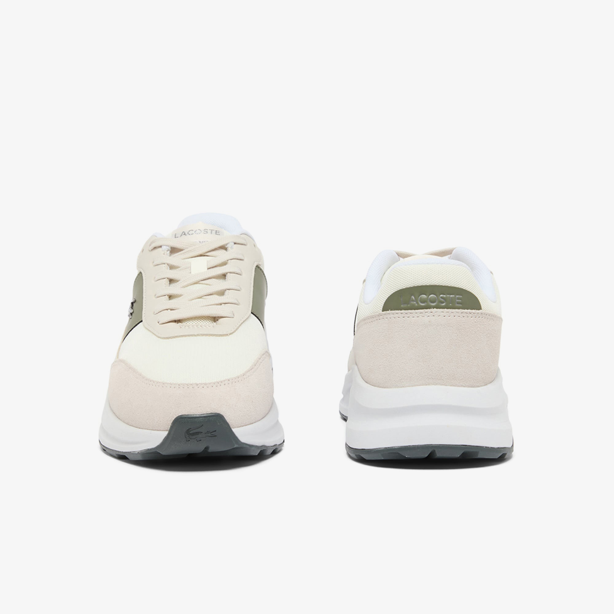 Lacoste Run Set CGR Bar Erkek Krem Sneaker görsel 5