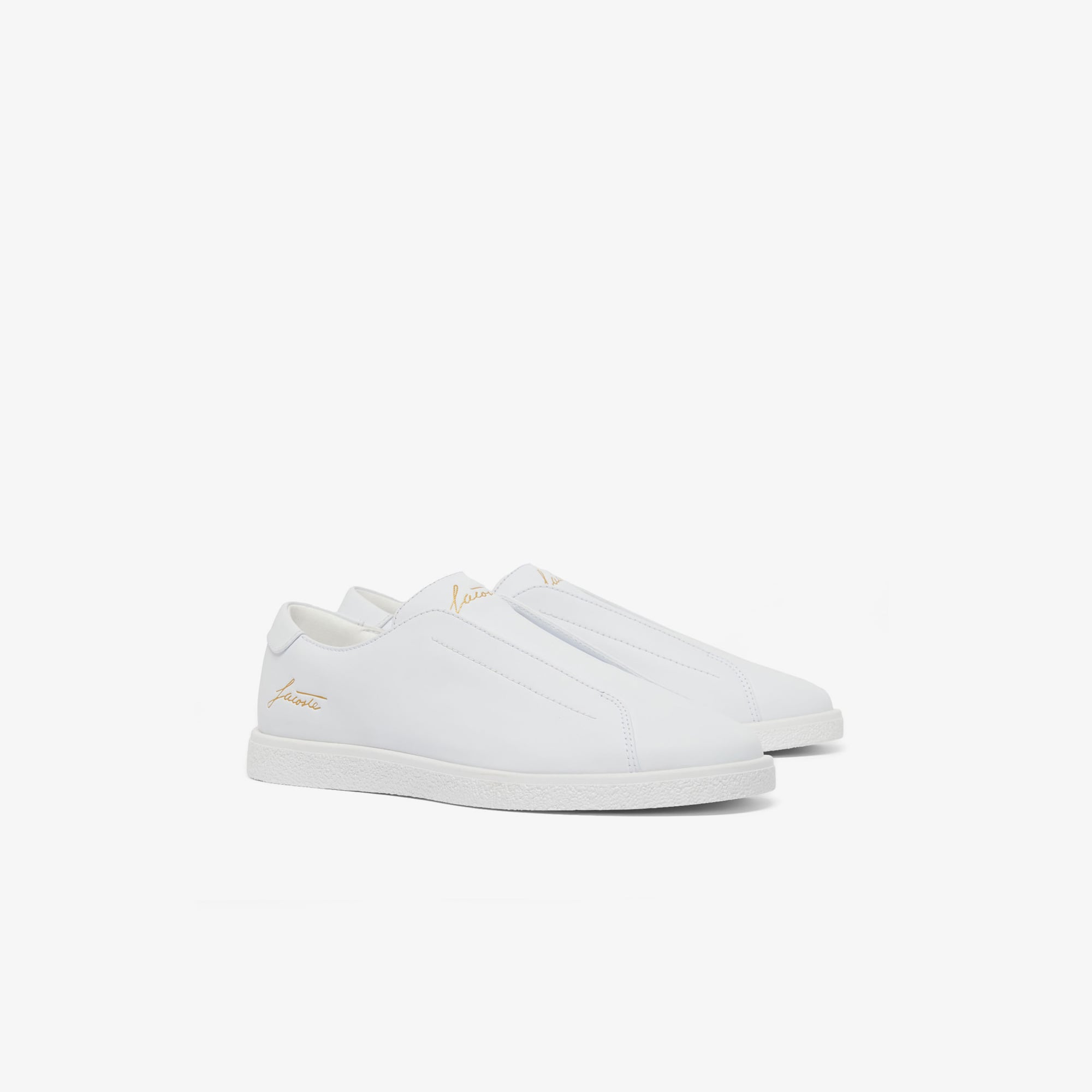 Lacoste Linecourt Slip-On Erkek Beyaz Sneaker görsel 2