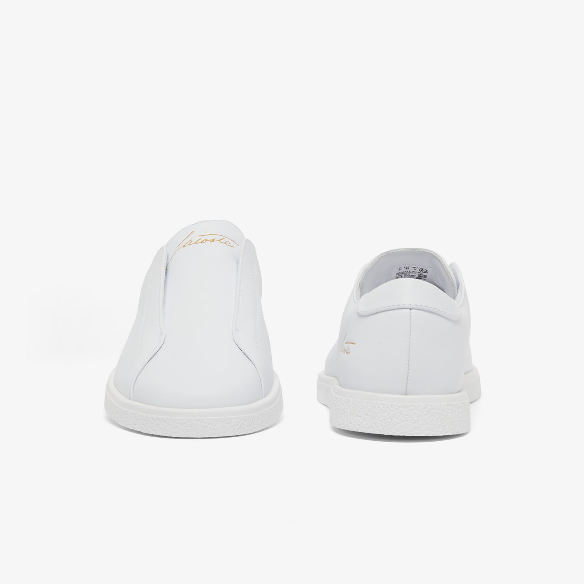 Lacoste Linecourt Slip-On Erkek Beyaz Sneaker görsel 4