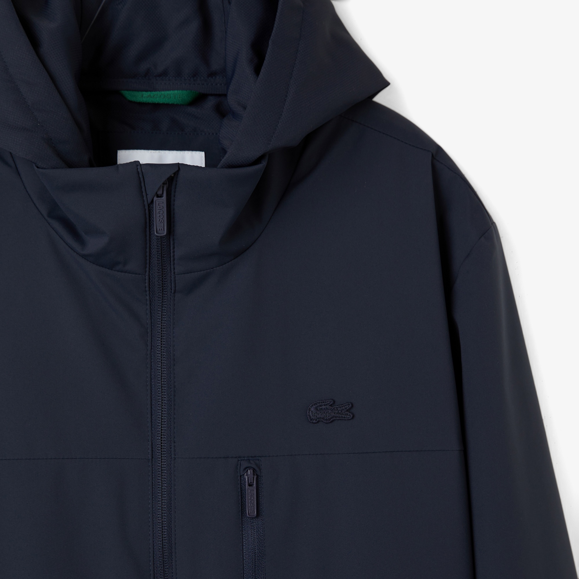 Erkek Relaxed Fit Kapüşonlu Lacivert Mont