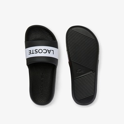 Croco Kadın Siyah Terlik Siyah