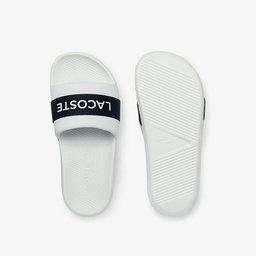 Croco Kadın Beyaz Terlik Beyaz