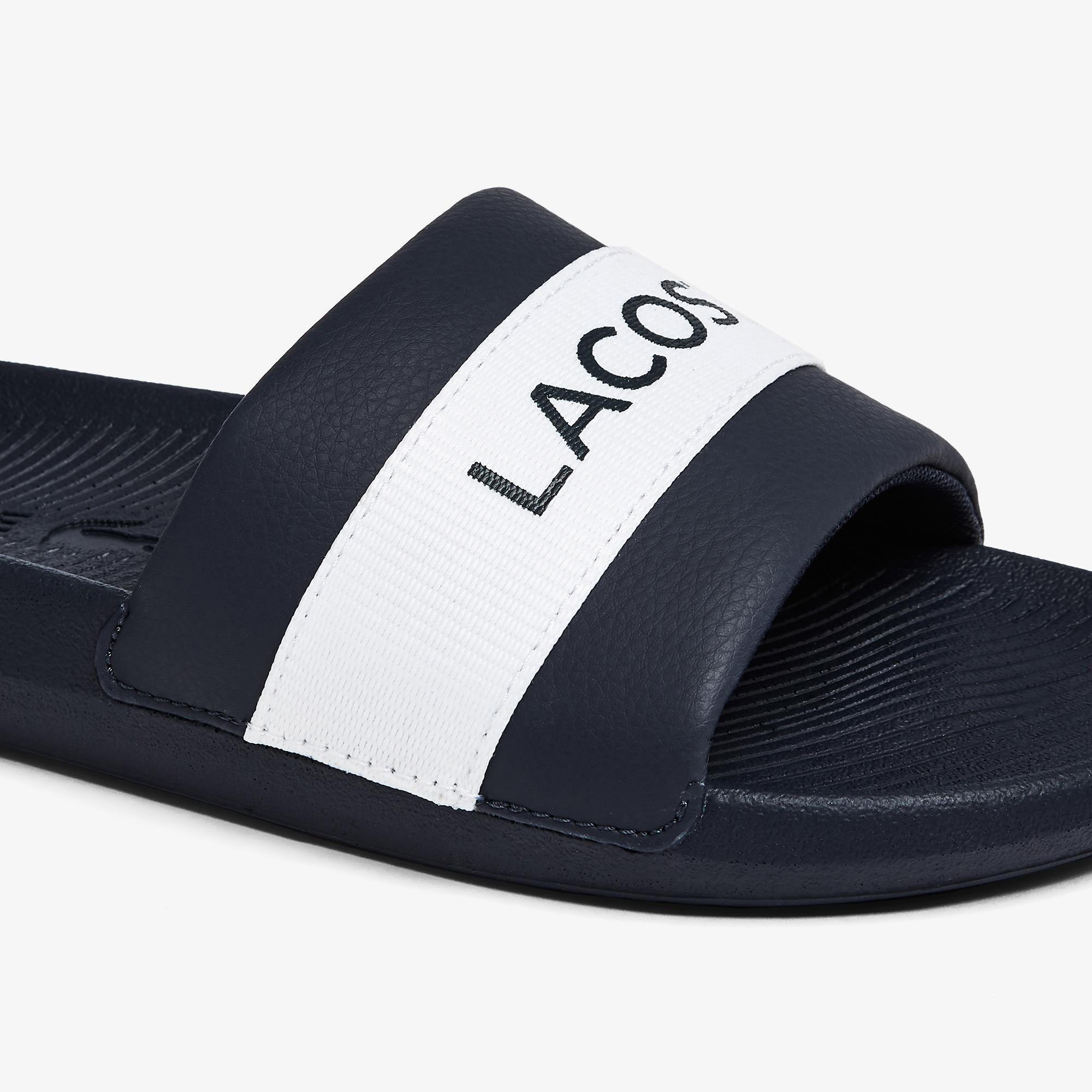 Lacoste Croco Erkek Lacivert Terlik görsel 5