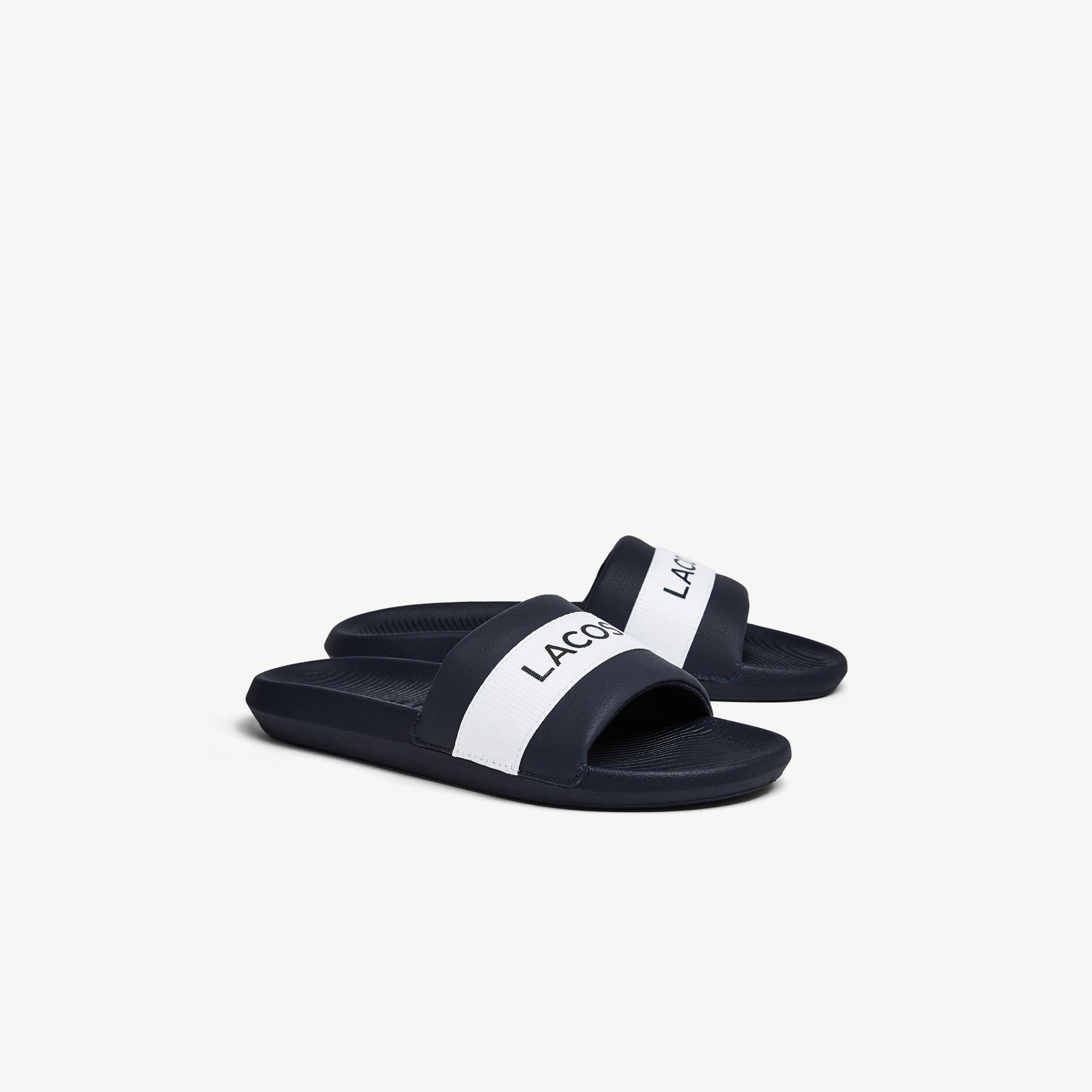 Lacoste Croco Erkek Lacivert Terlik