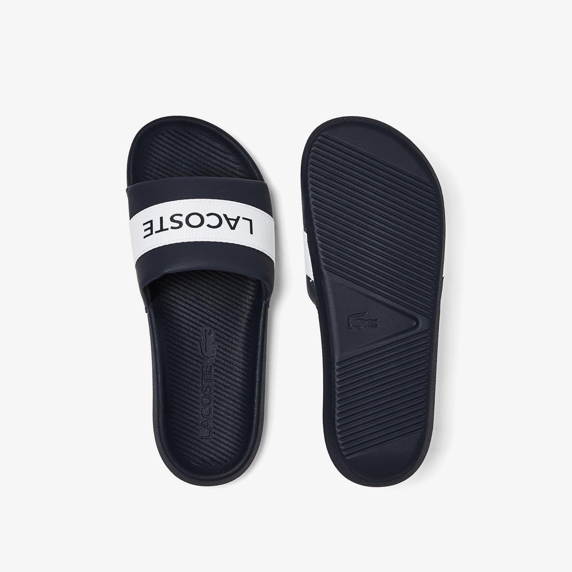 Lacoste Croco Erkek Lacivert Terlik görsel 3
