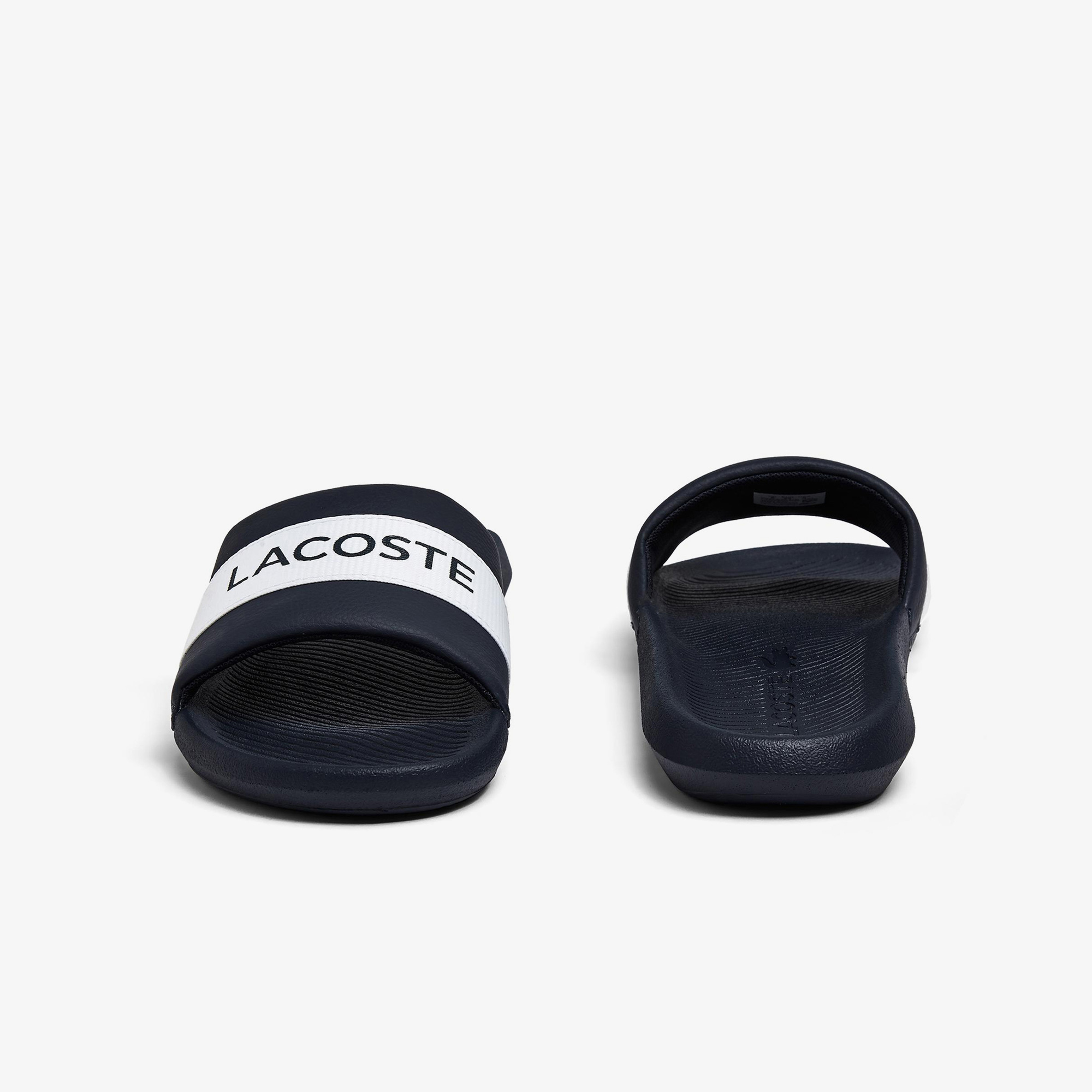 Lacoste Croco Erkek Lacivert Terlik görsel 4