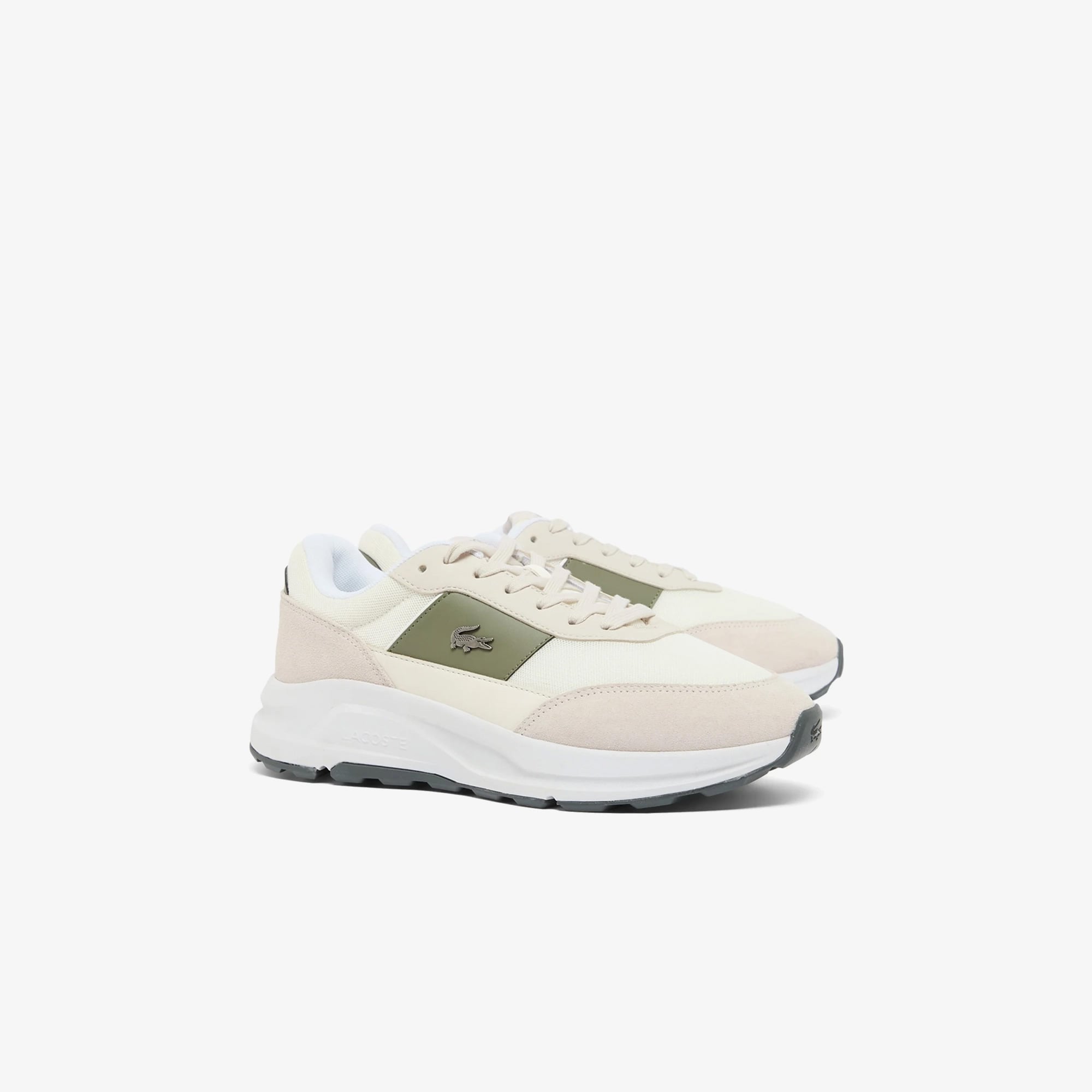 Lacoste Run Set CGR Bar Erkek Krem Sneaker görsel 2