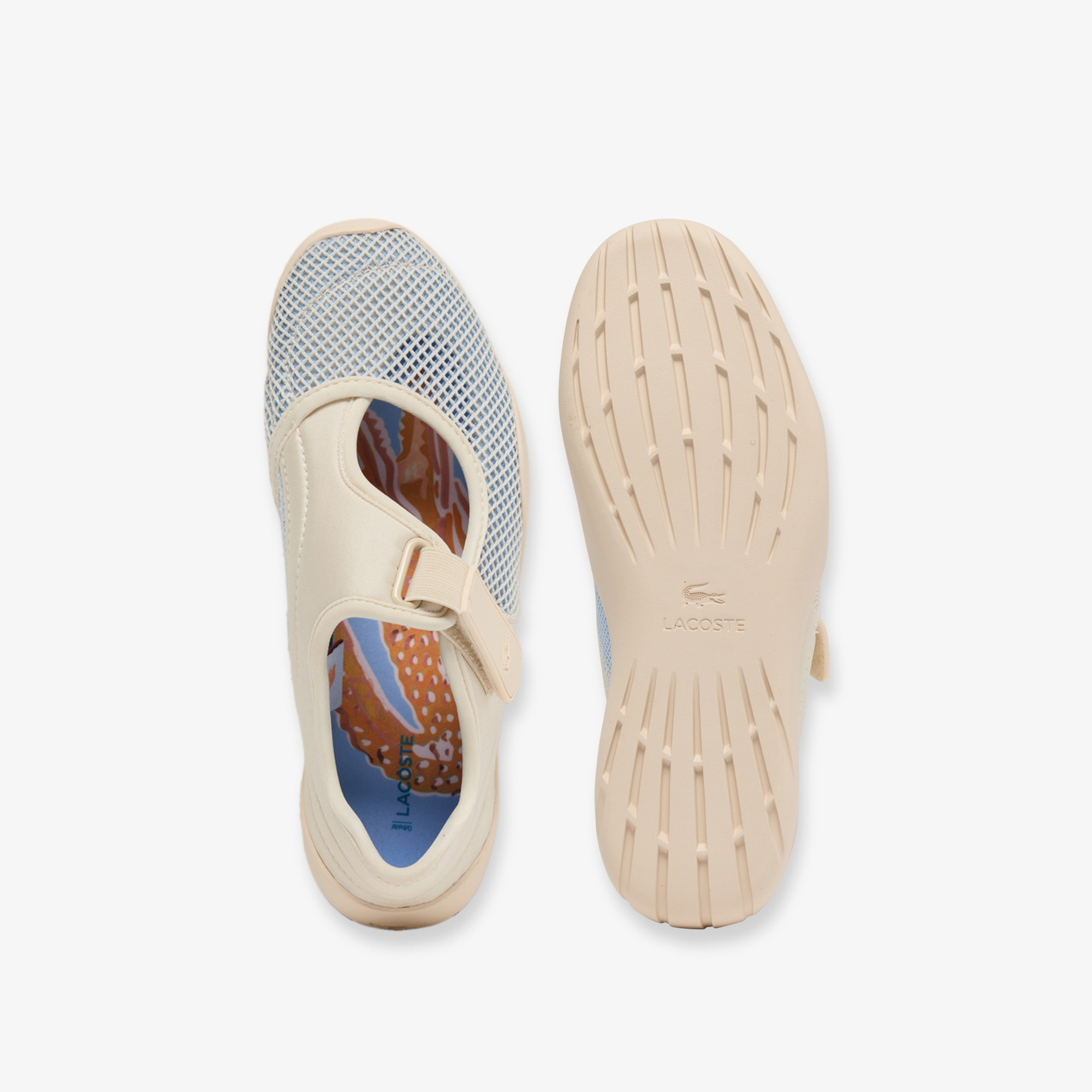 Lacoste Low Mystere Kadın Bej Sneaker görsel 5