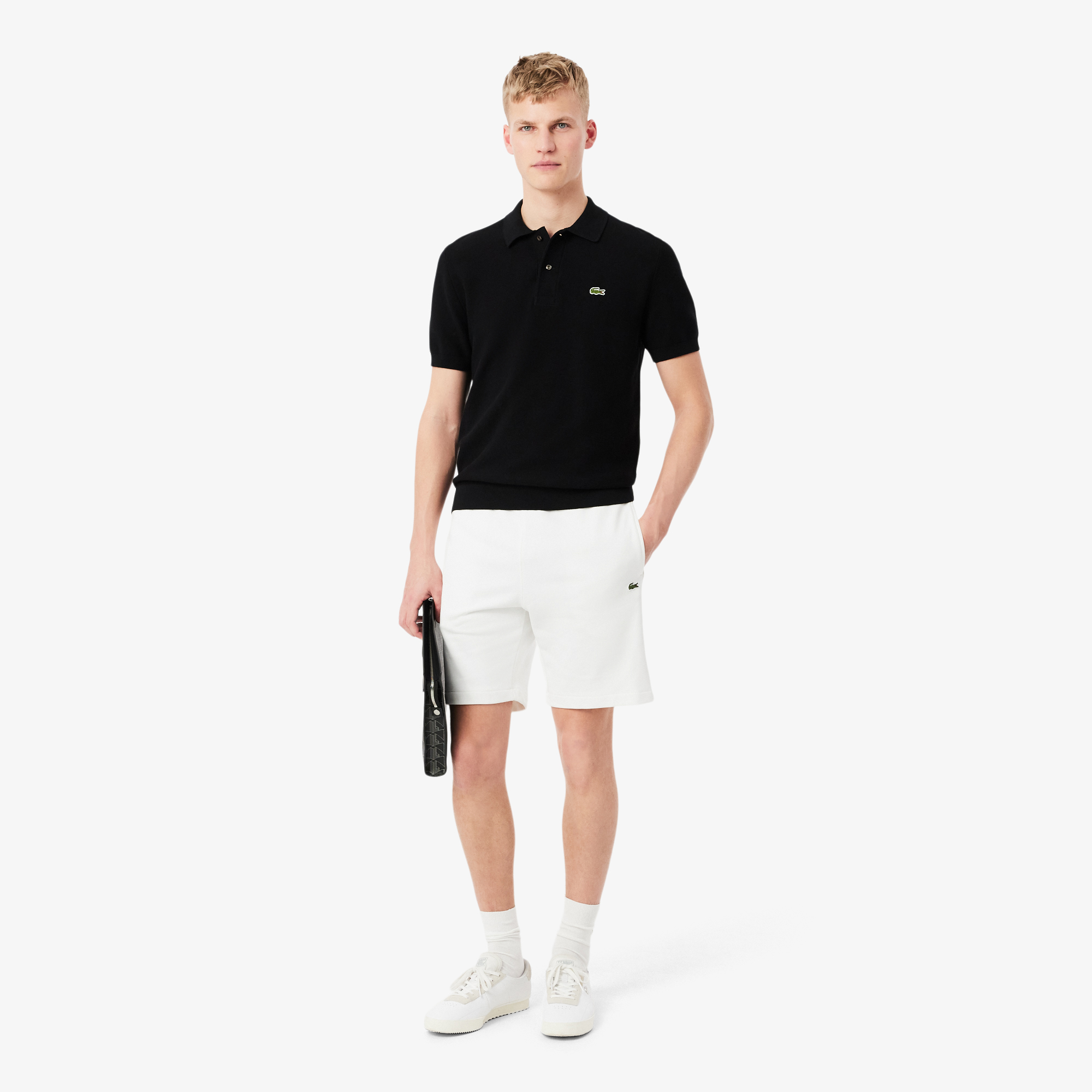 Lacoste Erkek Regular Fit Beyaz Şort
