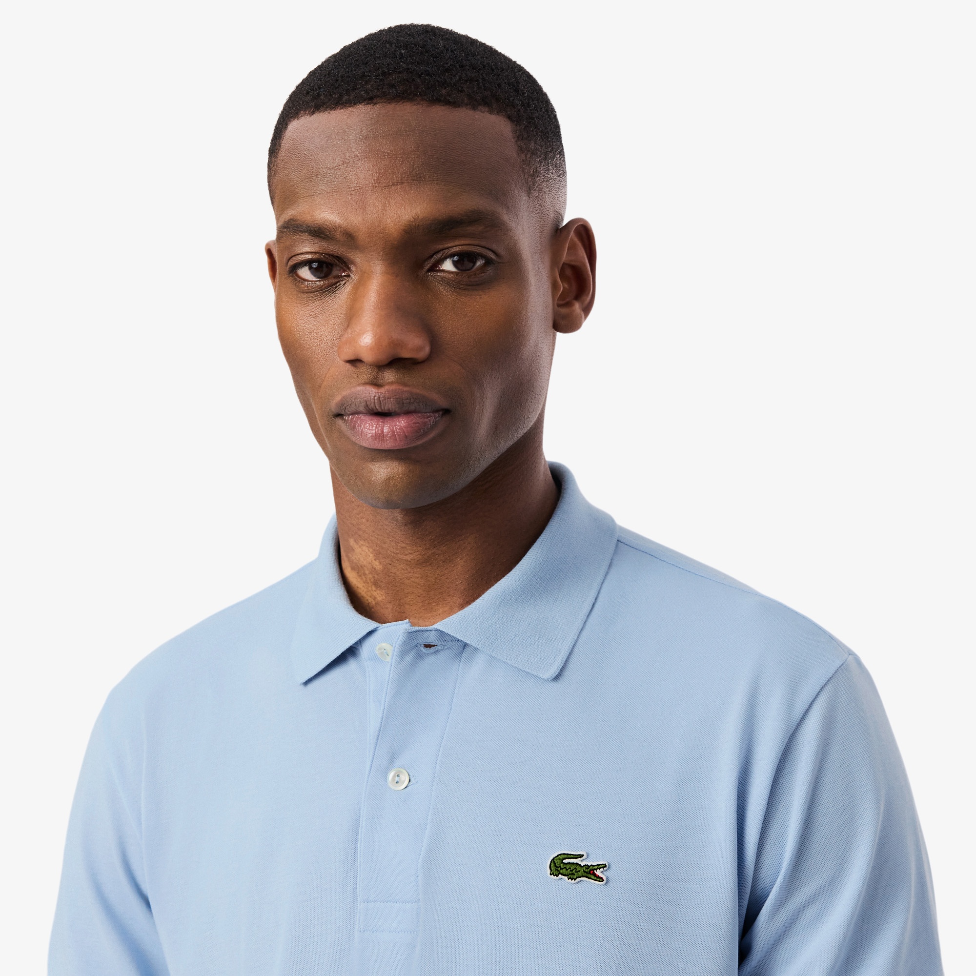 L.12.12 Light Erkek Classic Fit Mavi Polo